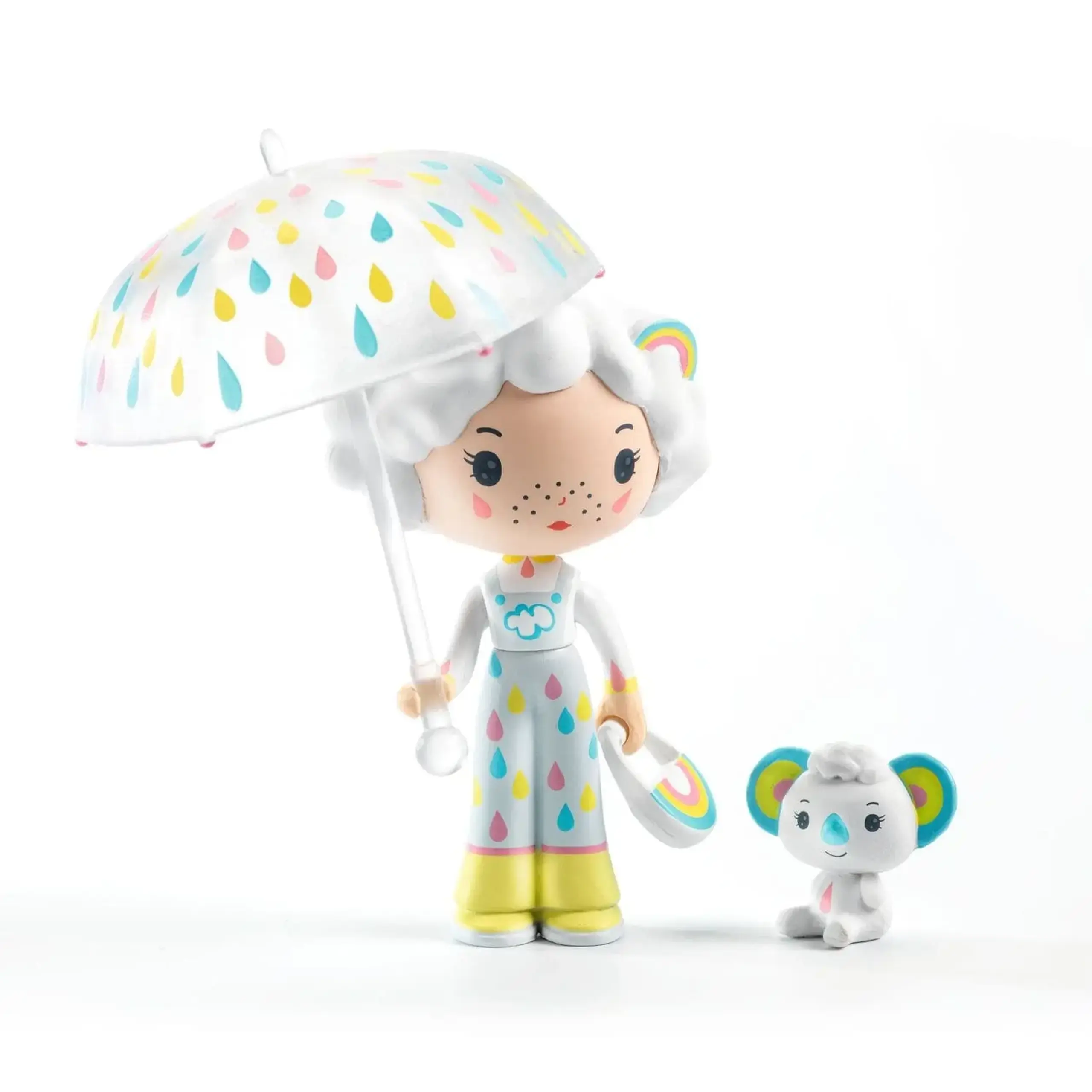 Figurină Tinyly Prunelle & Bianca — Djeco