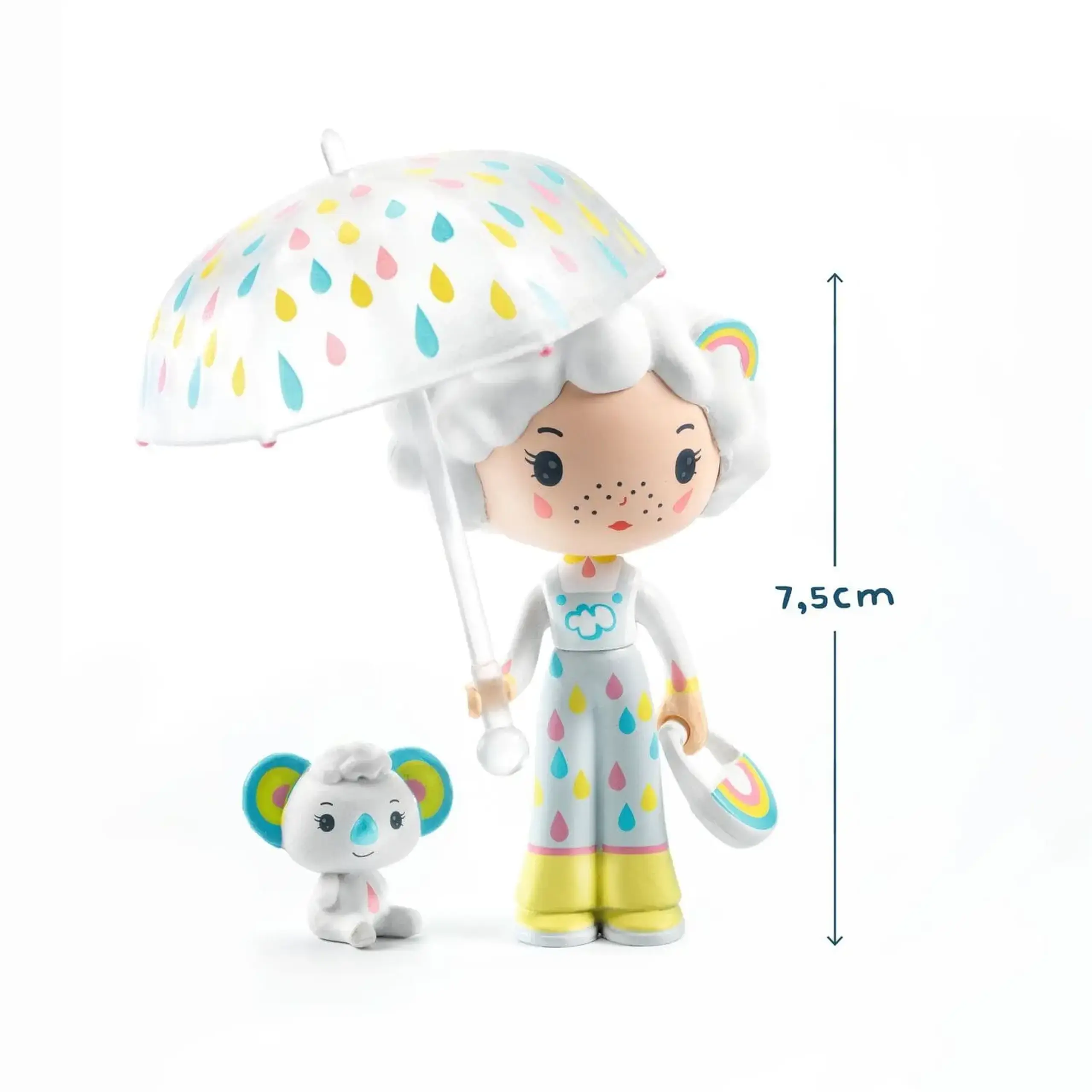 Figurină Tinyly Prunelle & Bianca — Djeco