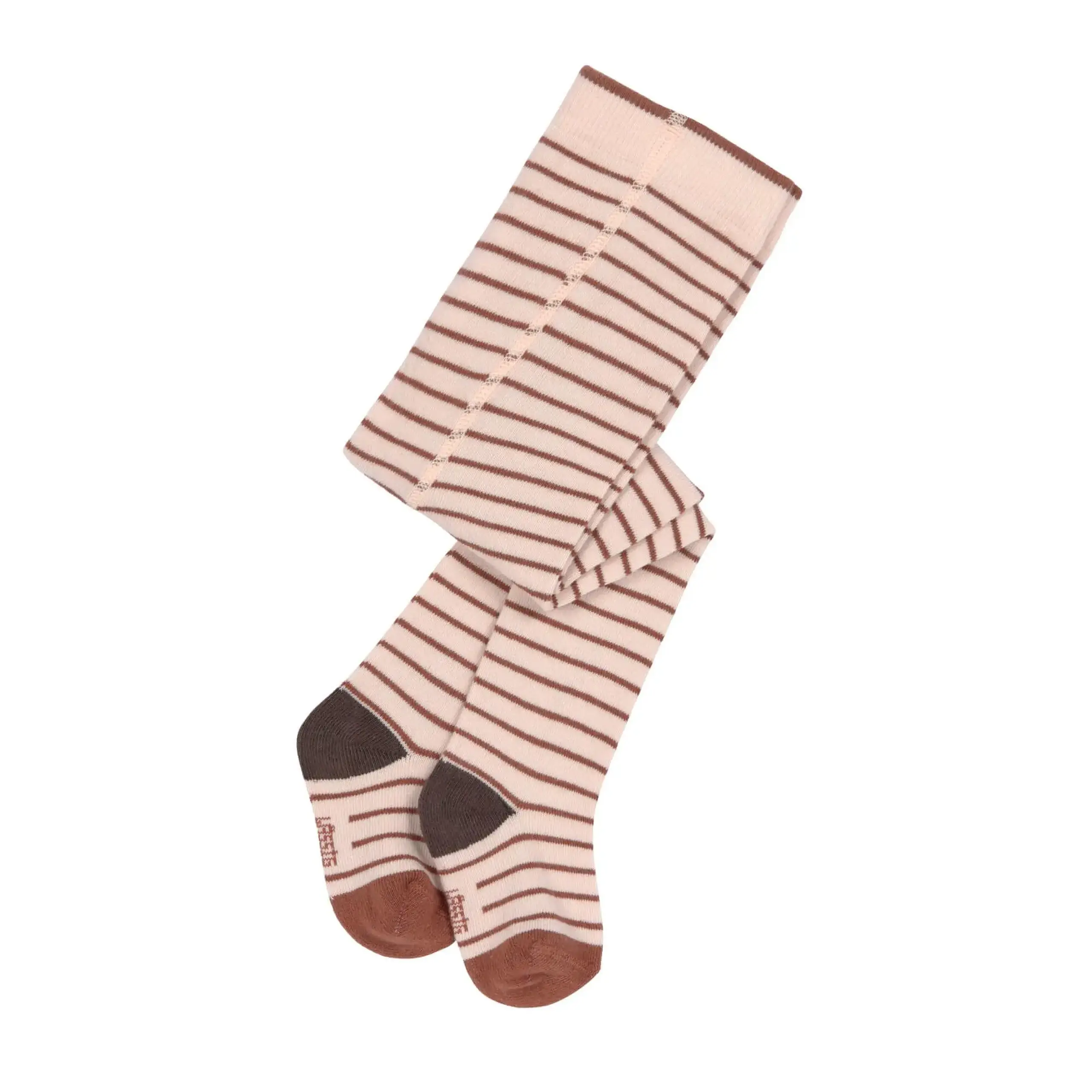 Dresuri GOTS Tiny Farmer Striped Orange Beige, 50/56 — Lässig
