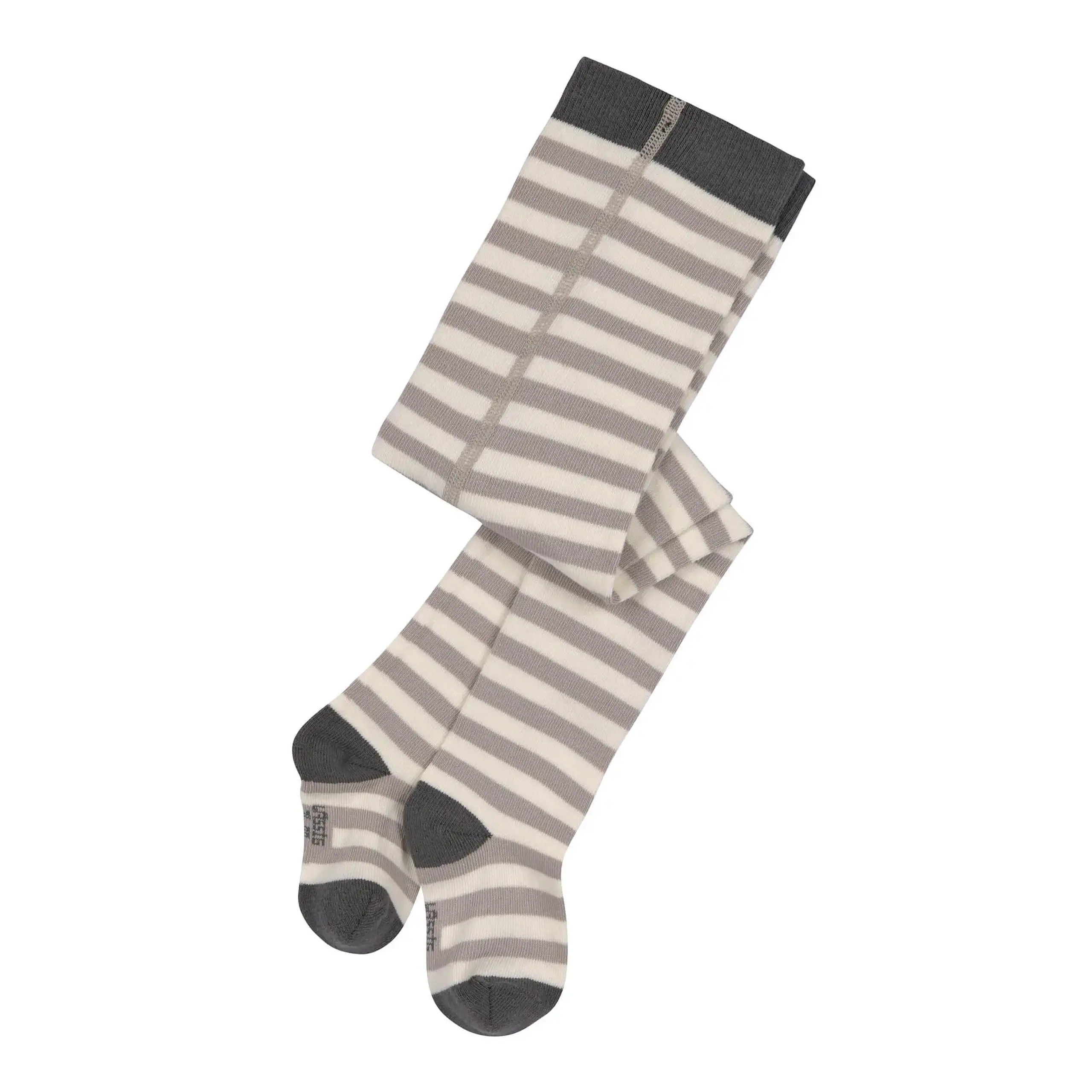 Dresuri GOTS Stripes Taupe Milky, 50/56 — Lässig