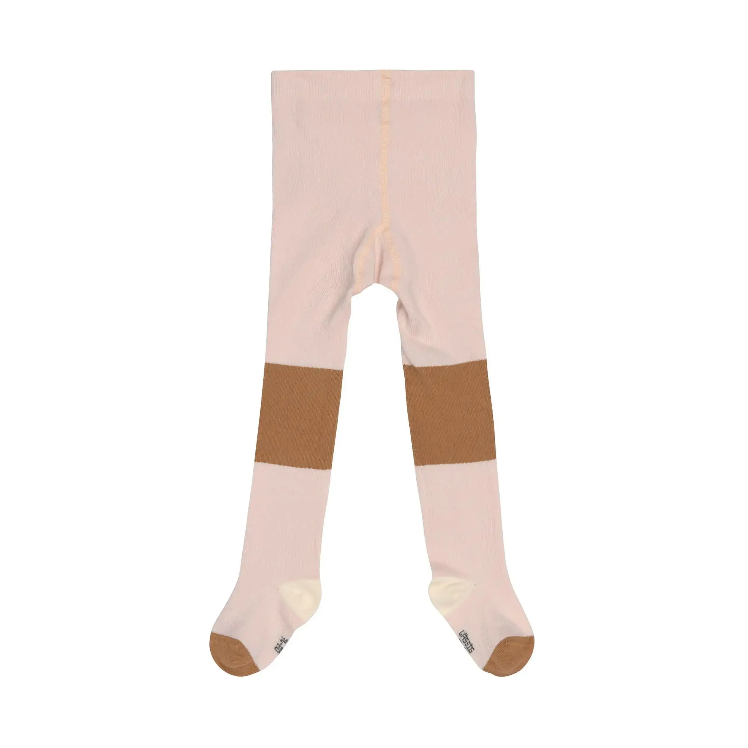 Dresuri GOTS Block Stripe Powder Pink Caramel, 62/68 — Lässig