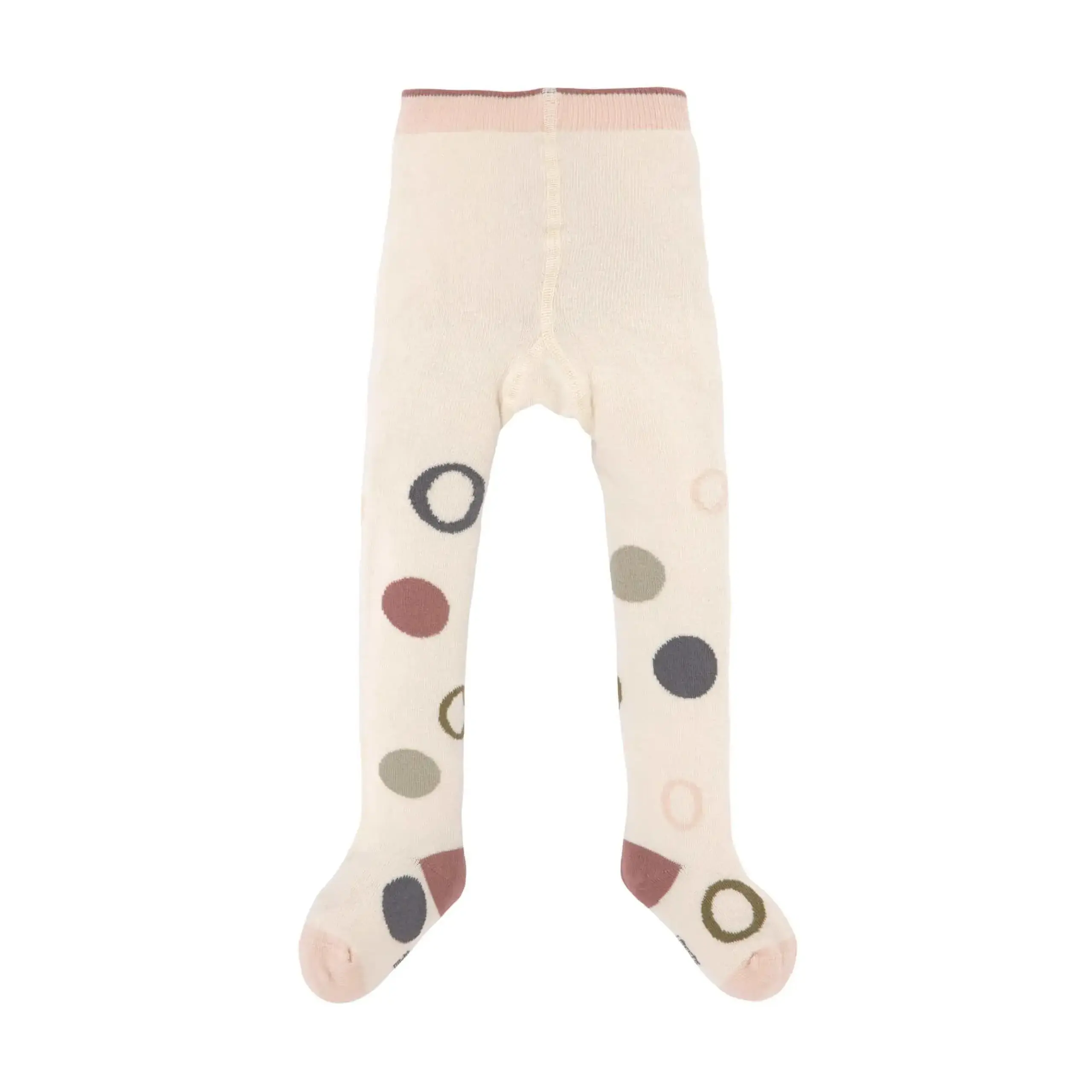 Dresuri GOTS Cozy Colors Circles Offwhite, 62/68 — Lässig