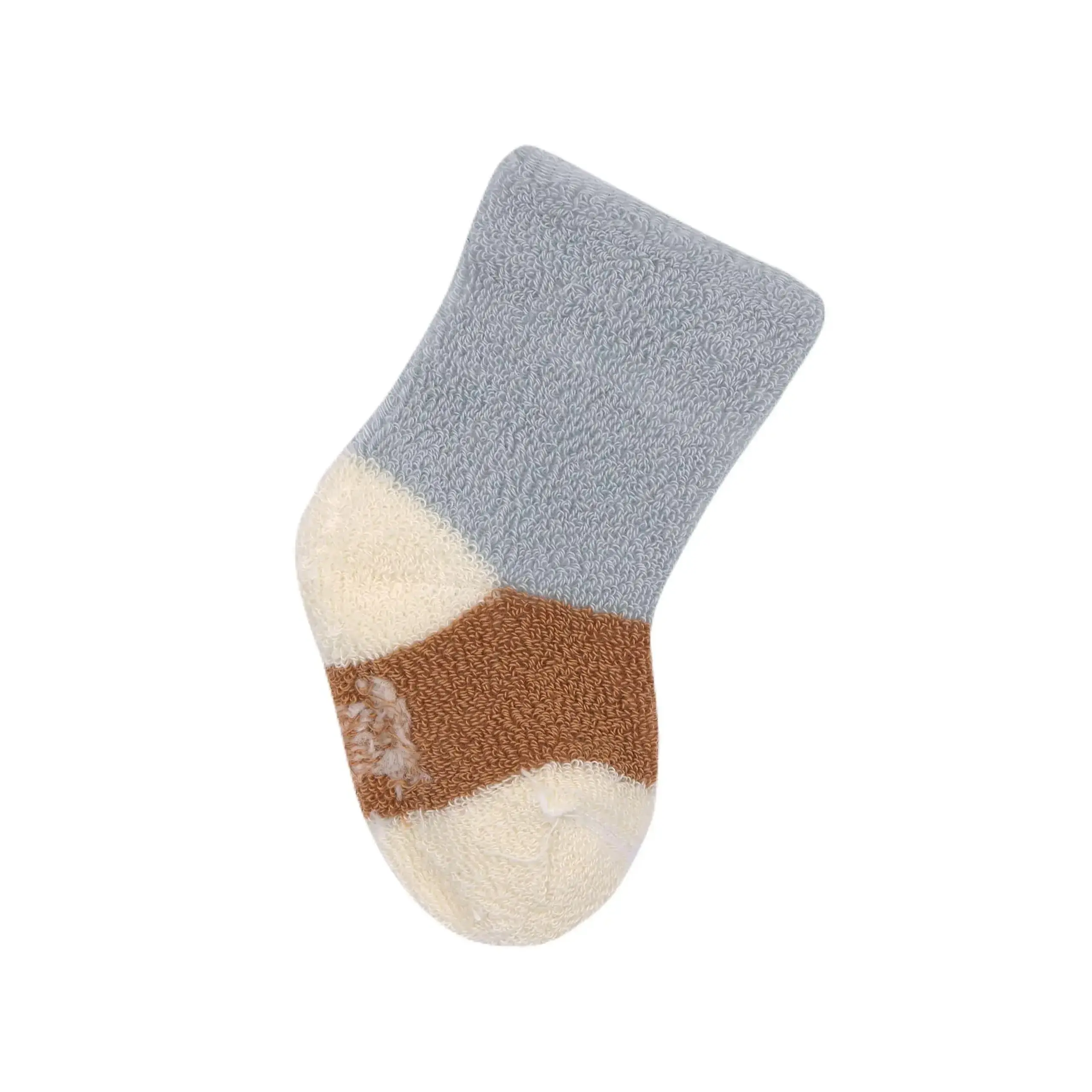 Sosete 3 buc light blue/caramel 12 - 14