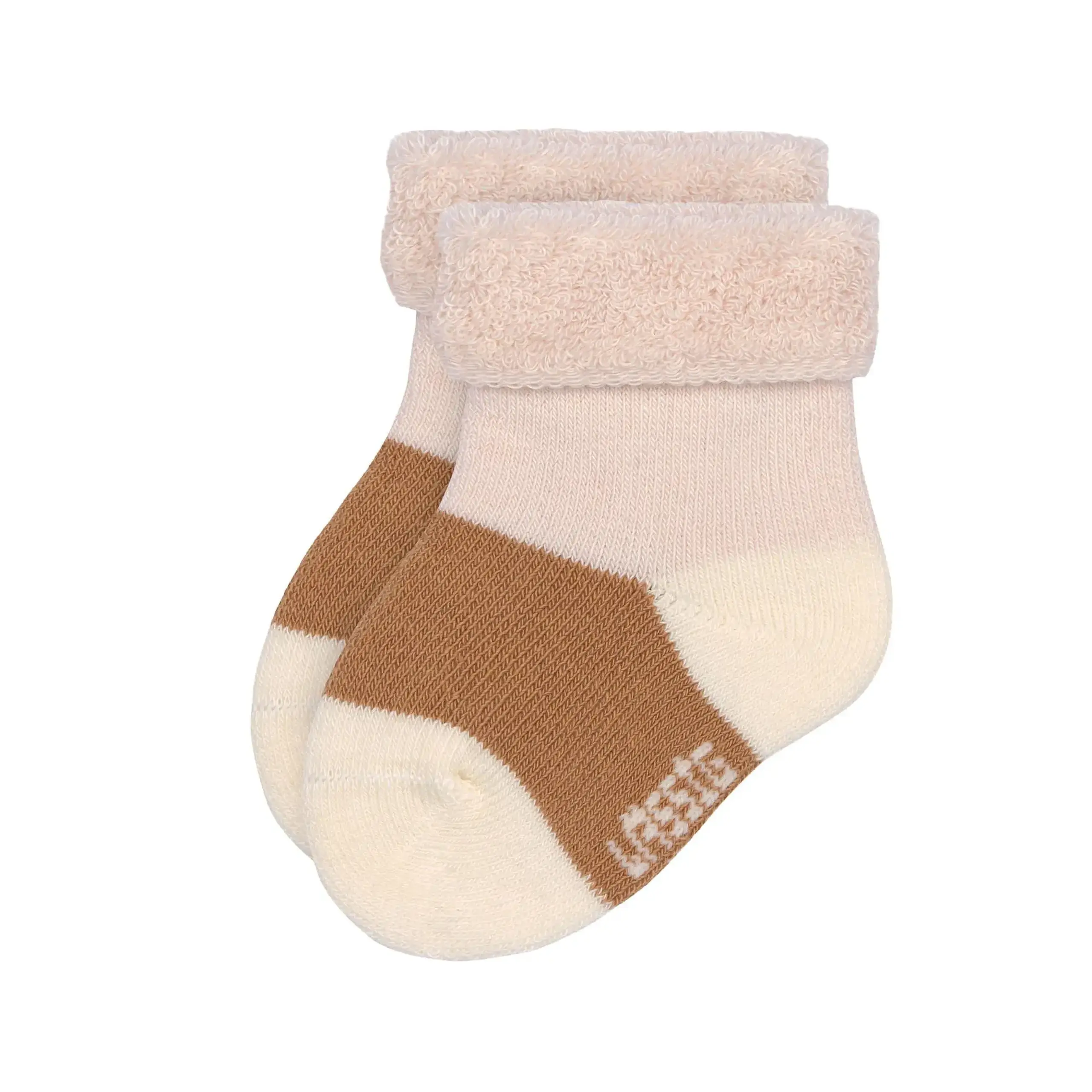 Sosete 3 buc powderpink/caramel 12 - 14