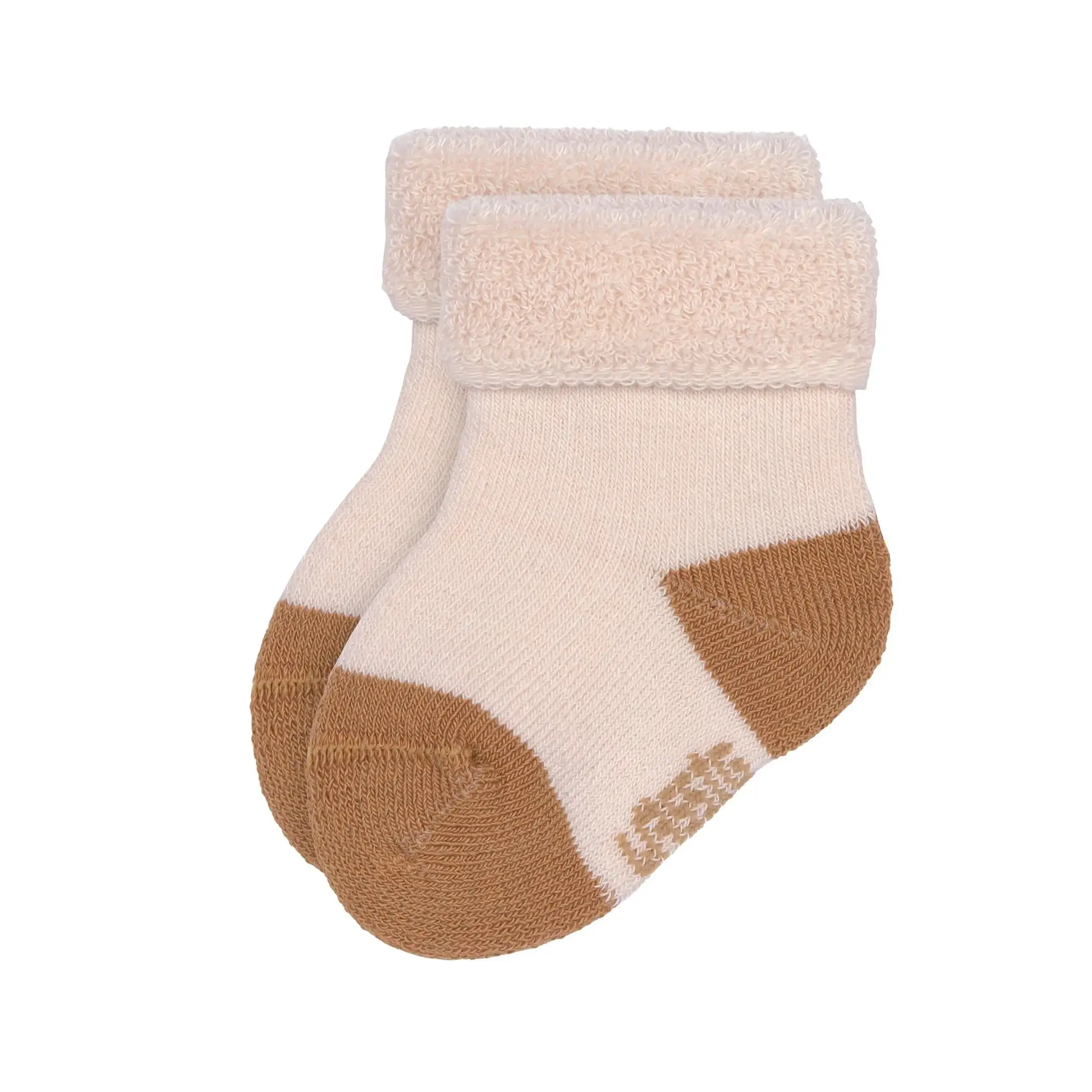 Sosete 3 buc powderpink/caramel 12 - 14