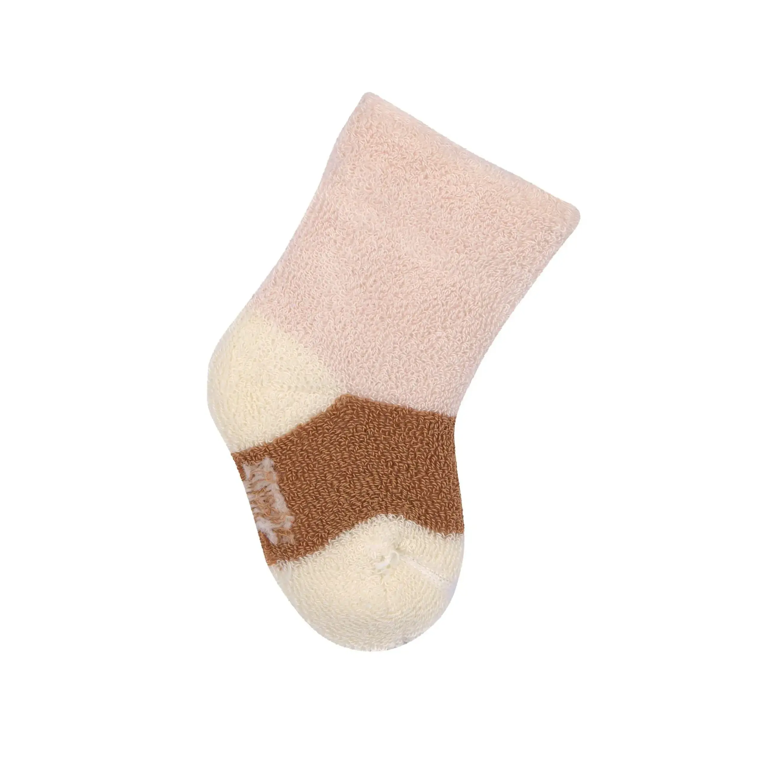 Sosete 3 buc powderpink/caramel 12 - 14
