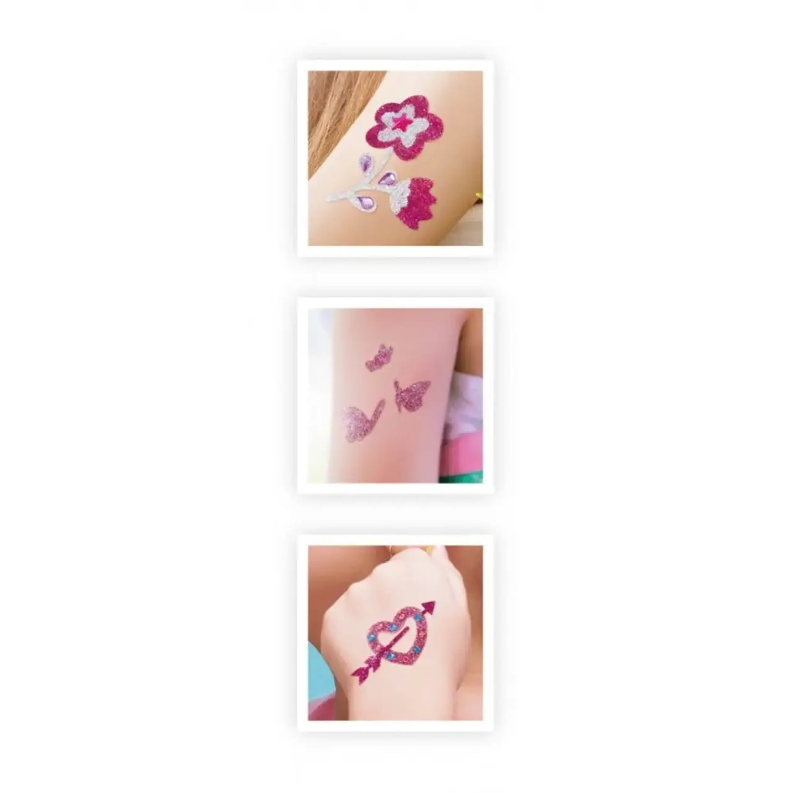 Set de tatuaje temporare cu sclipici — BUKI
