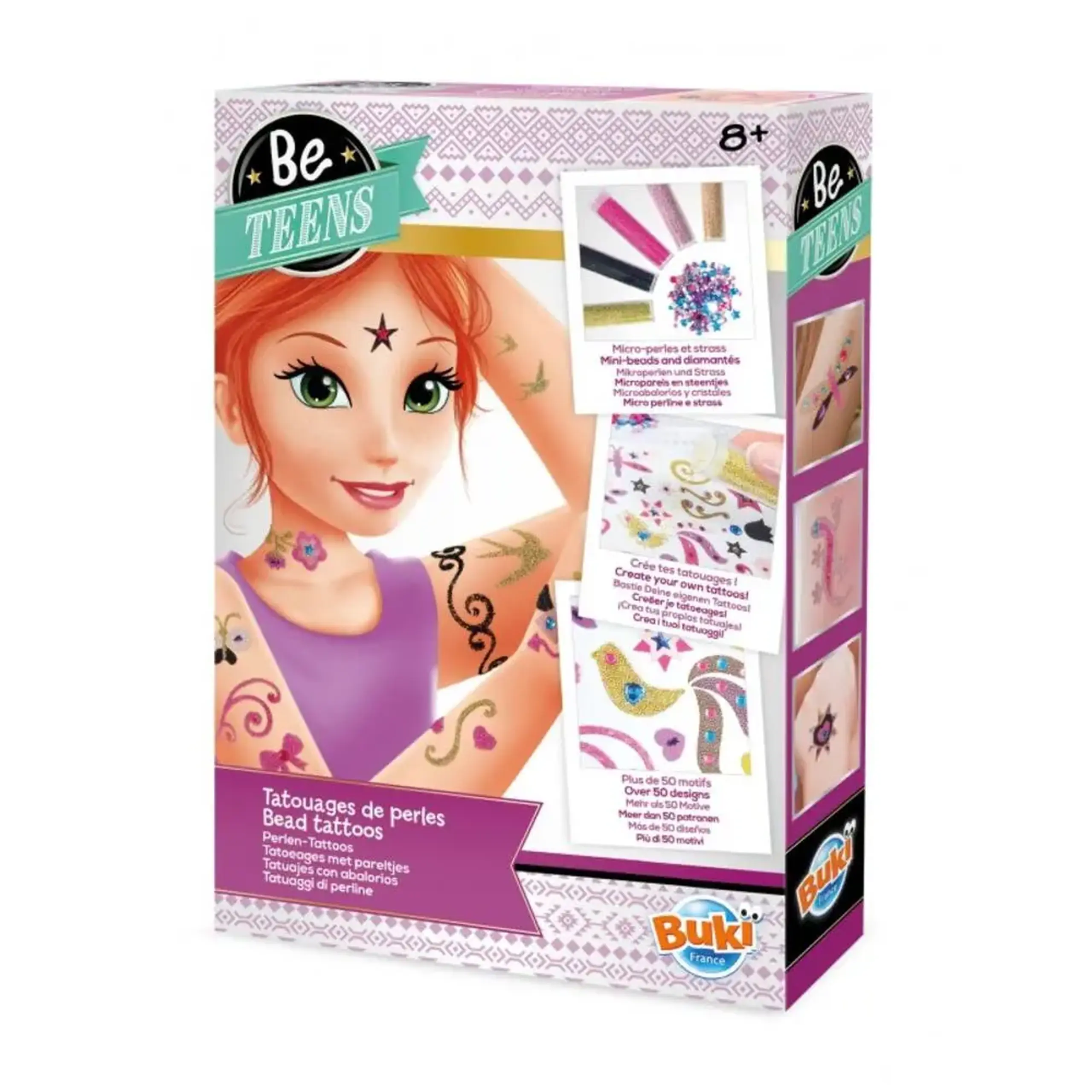 Set de tatuaje temporare cu perle — BUKI