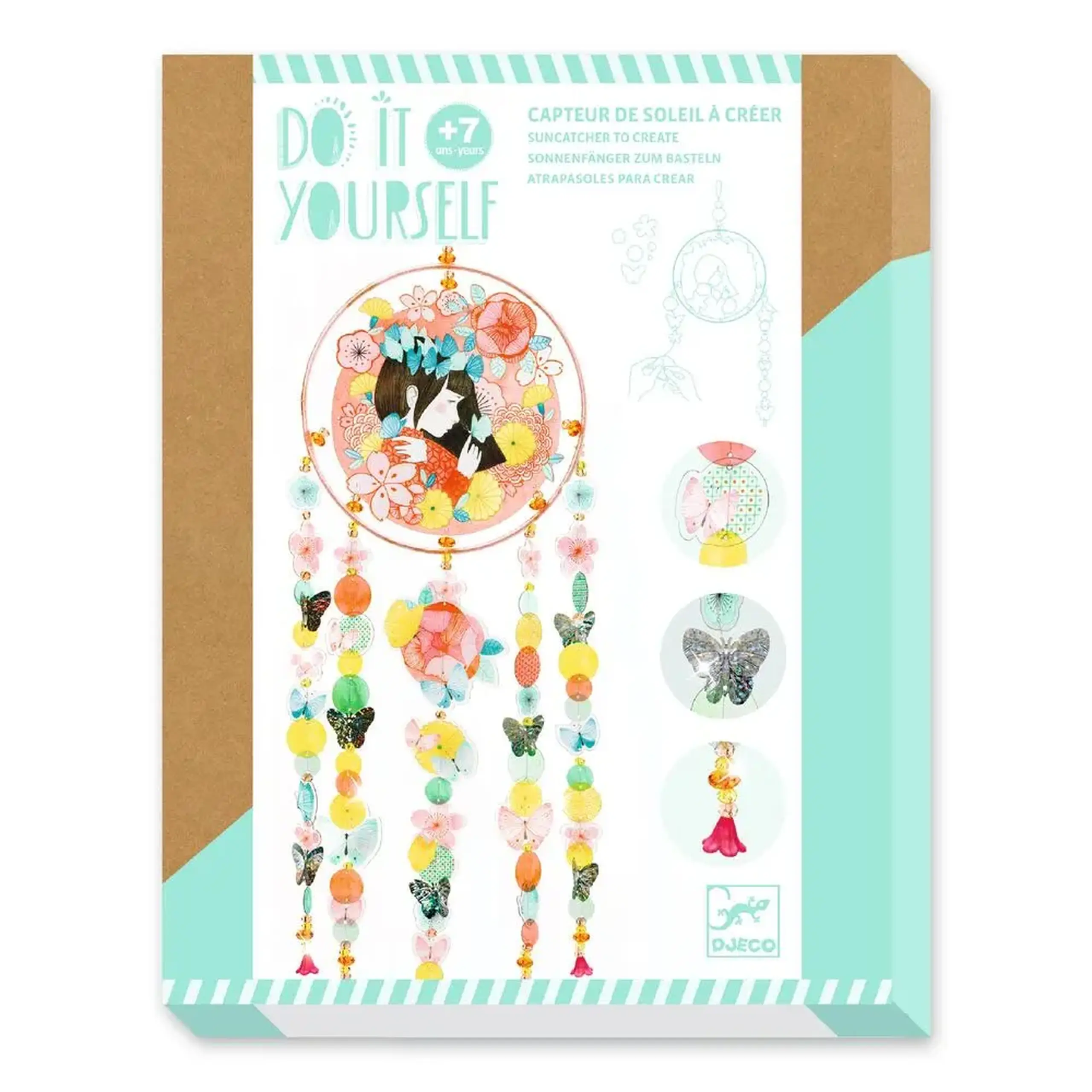 Set DIY decorațiune solară La ronde des papillons — Djeco