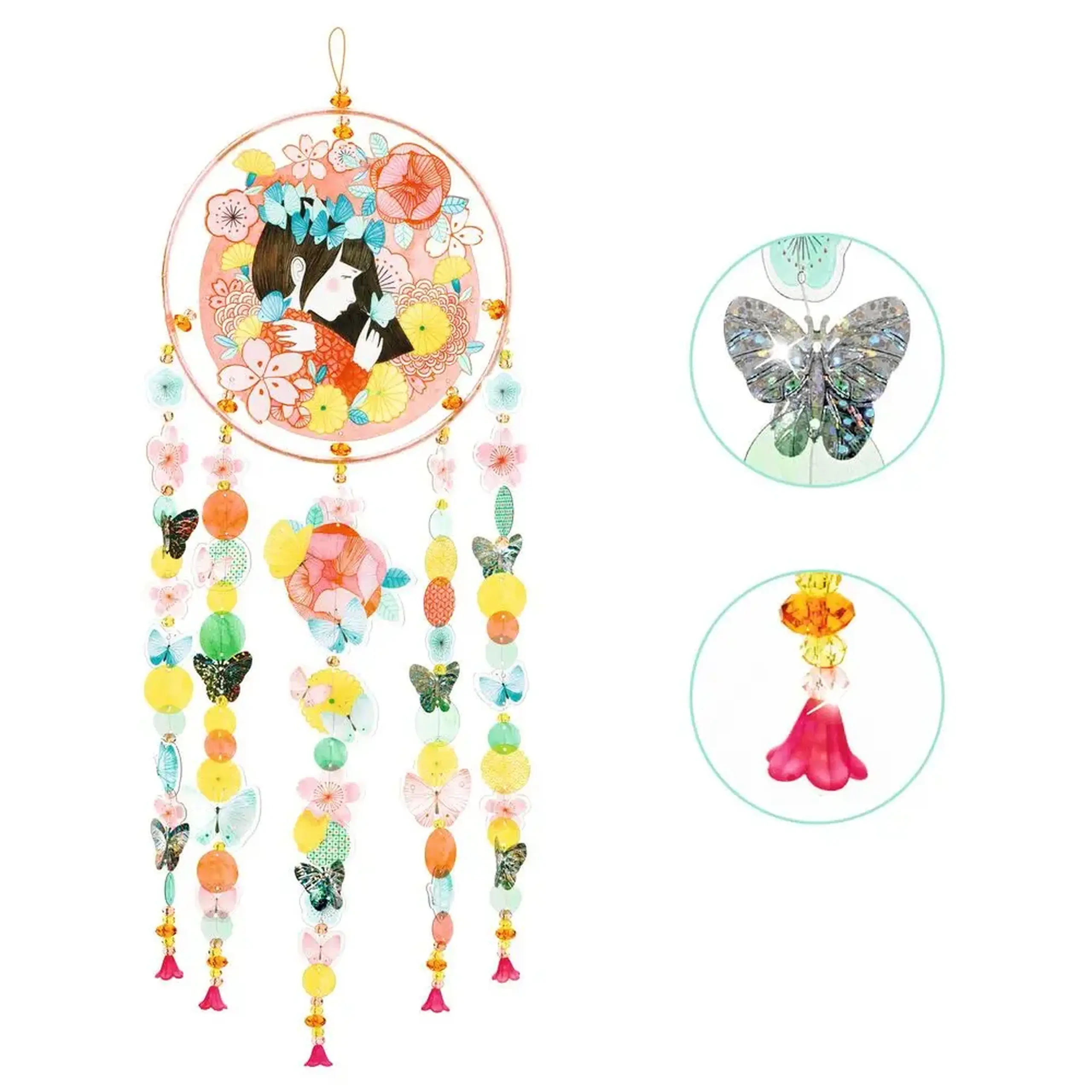 Set DIY decorațiune solară La ronde des papillons — Djeco