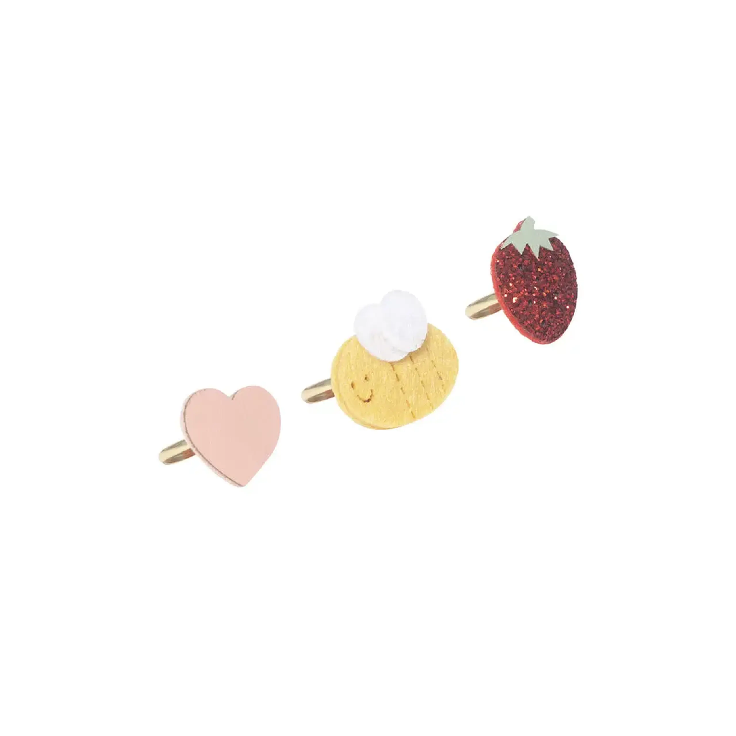 Set de trei inele Strawberry Fair — Rockahula Kids
