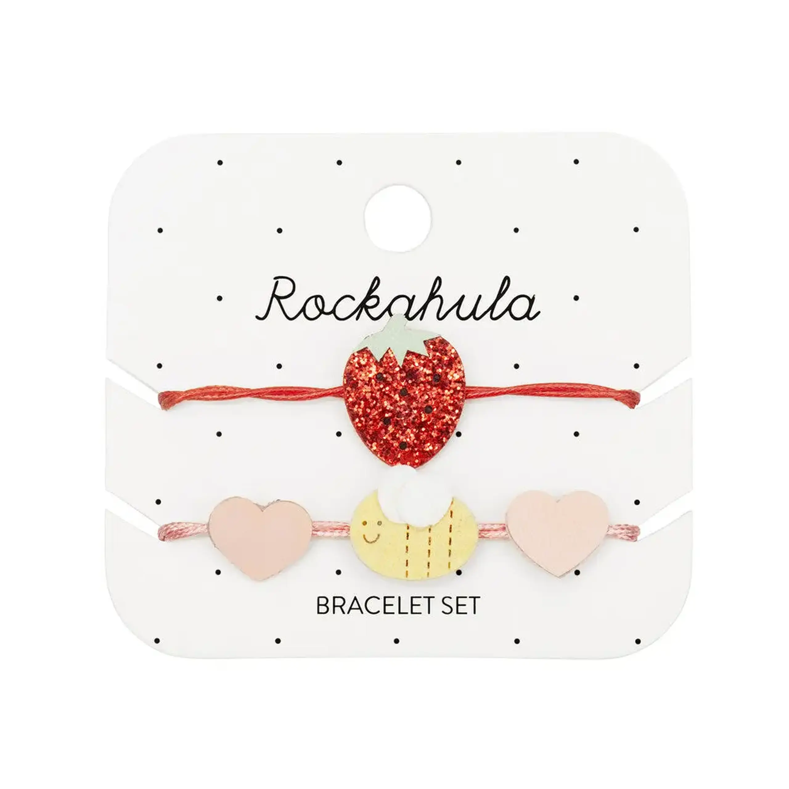Set 2 brățări Strawberry Fair — Rockahula Kids