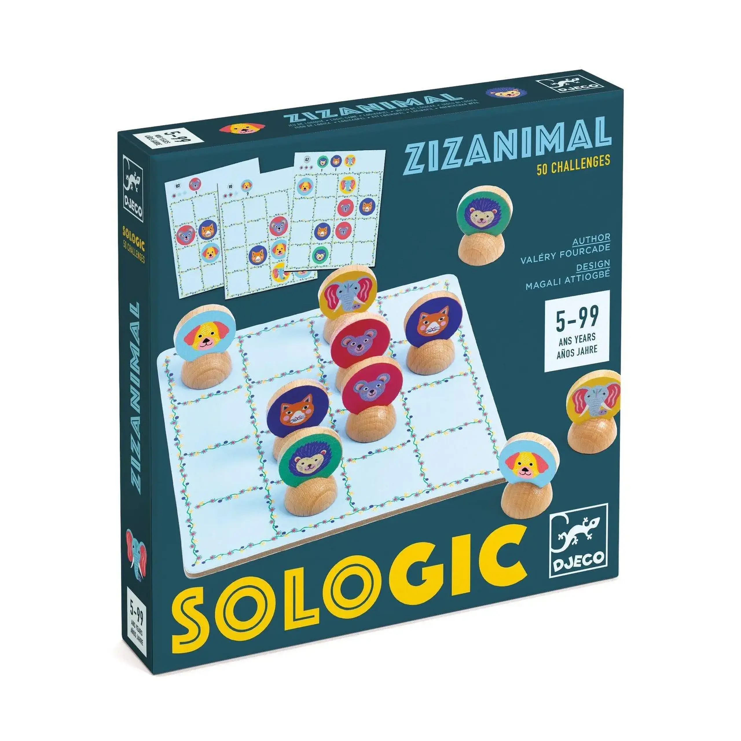 Joc de logică Zizanimal — Djeco