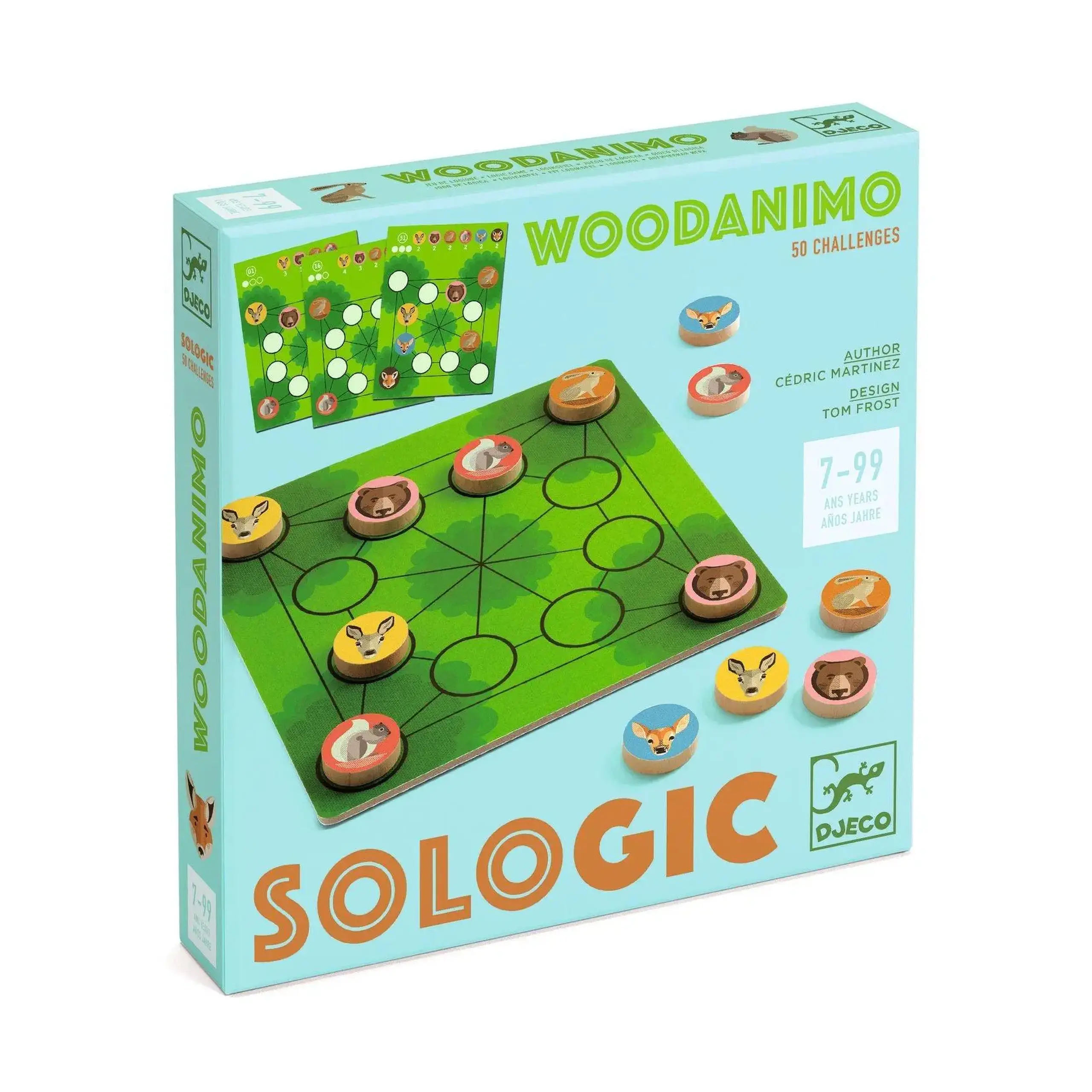Joc de logică Woodanimo — Djeco