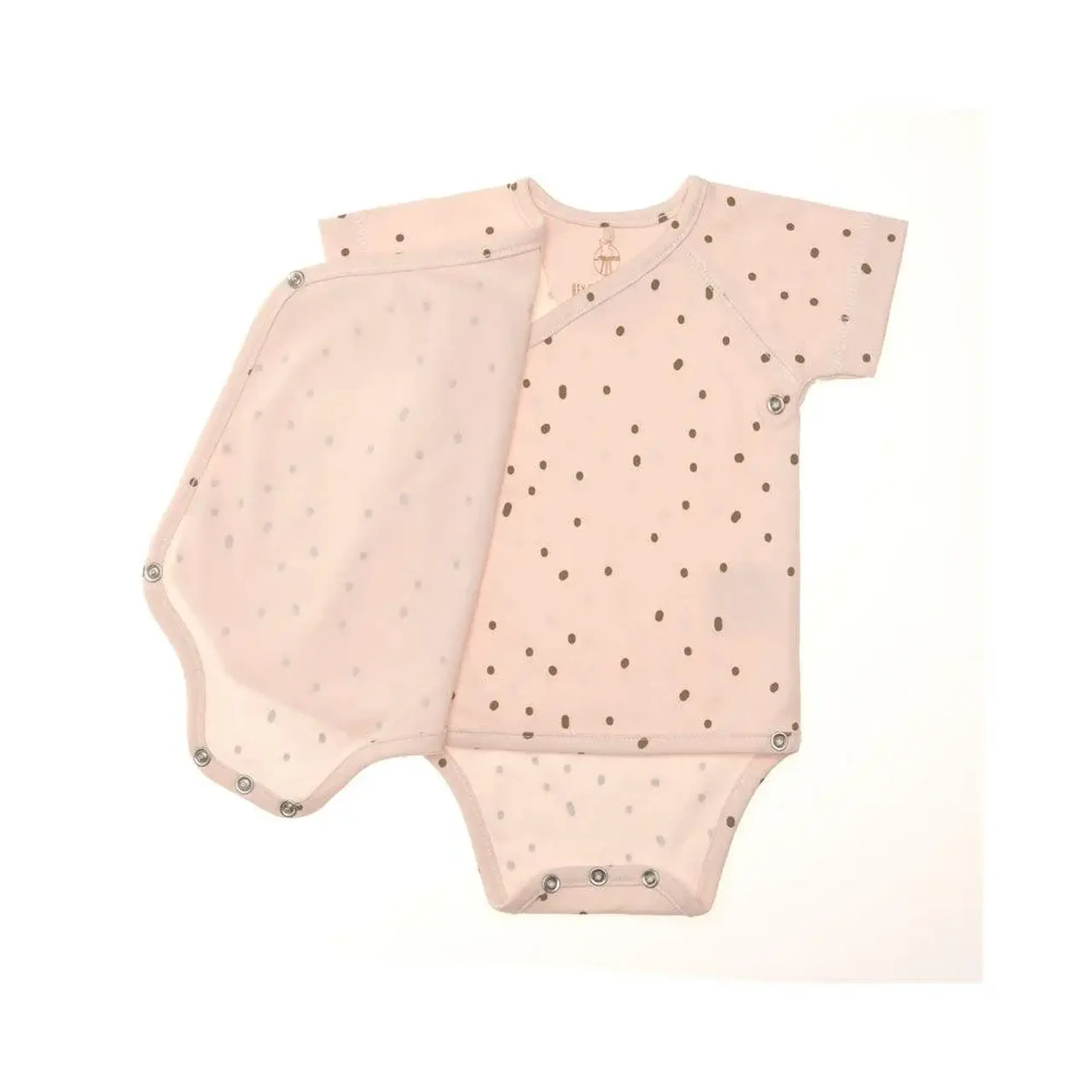 Body cu maneca scurta (roz), 3 - 6 luni