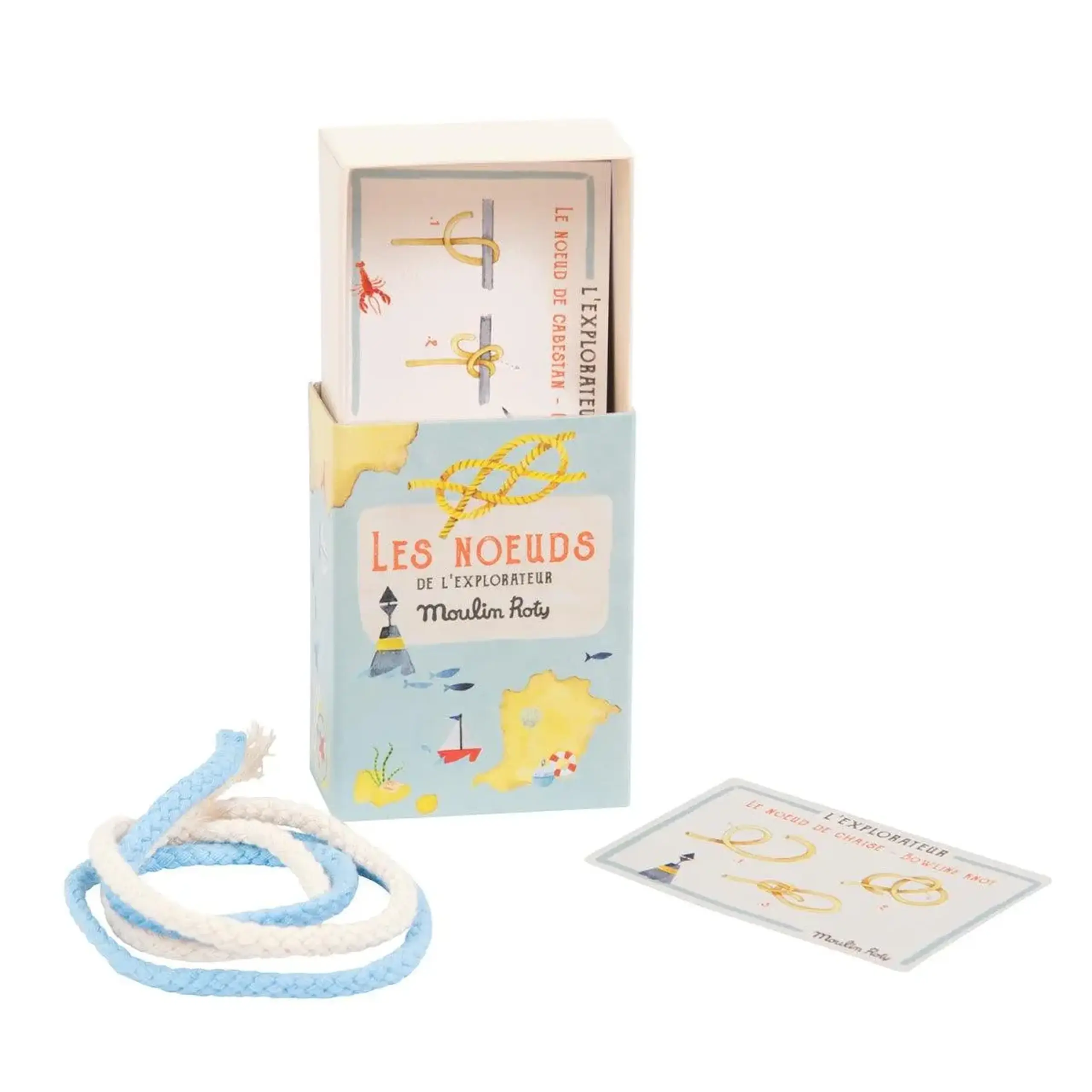 Set pentru noduri marinărești, Les Grands Explorateurs — Moulin Roty