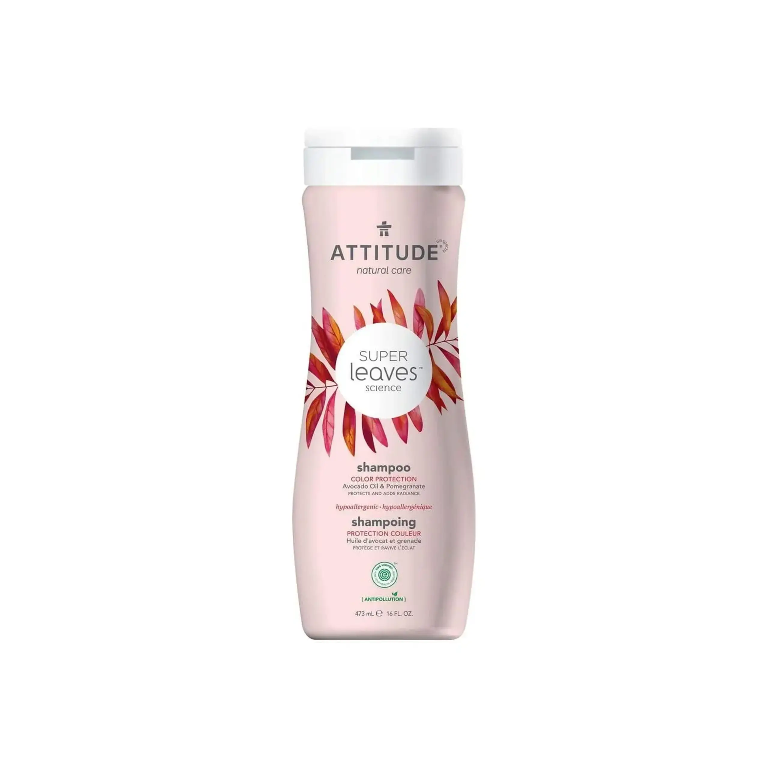 Șampon Super Leaves Color, 473 ml — ATTITUDE