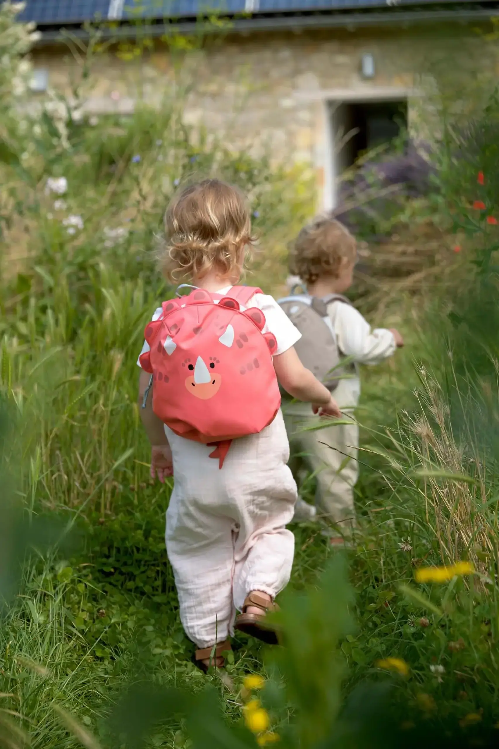 Rucsac Tiny Dino Rose, 3,5 l — LÄSSIG