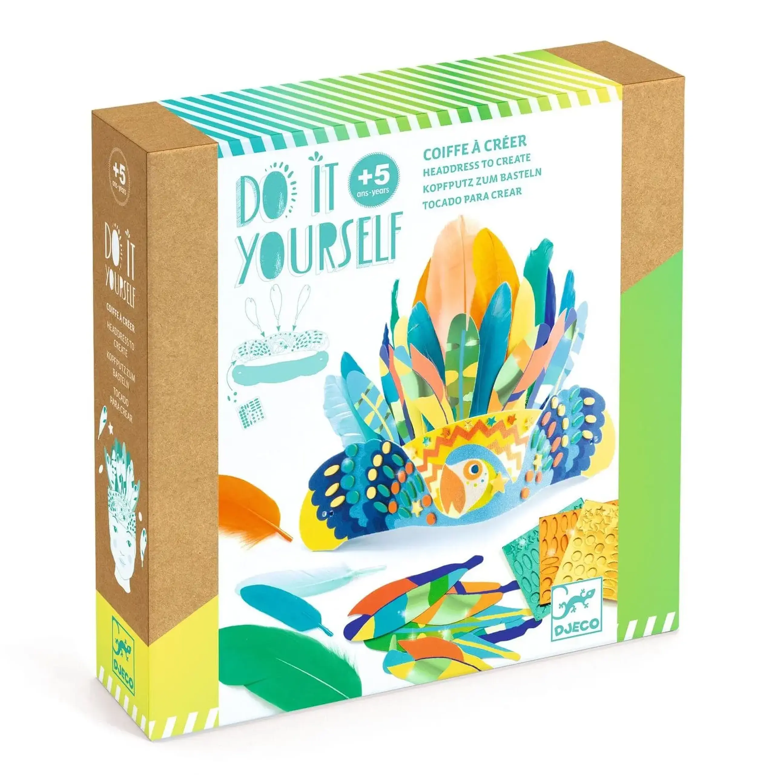 Set creativ coroană tropicală Rio — Djeco