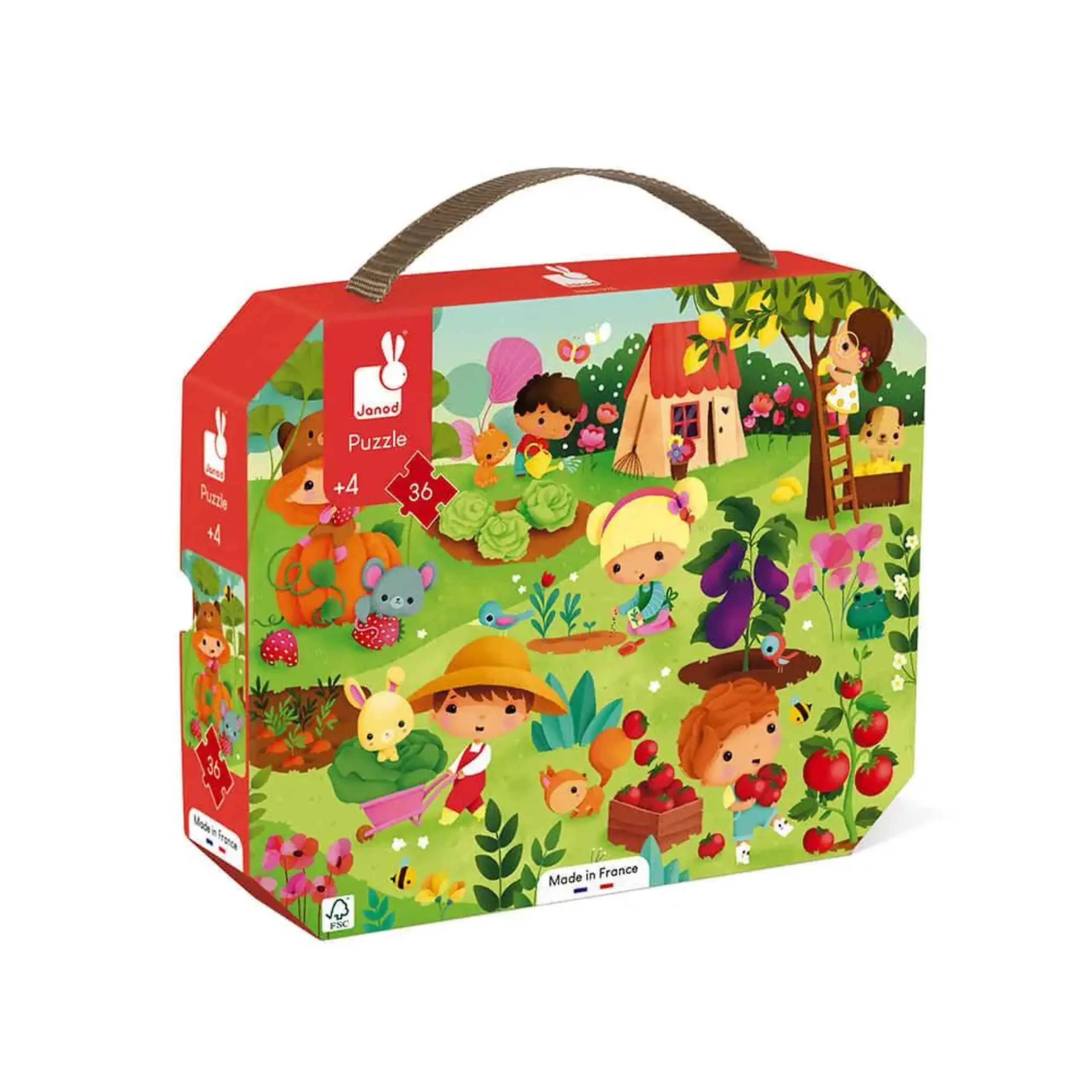 Puzzle Grădina, 36 de piese — Janod
