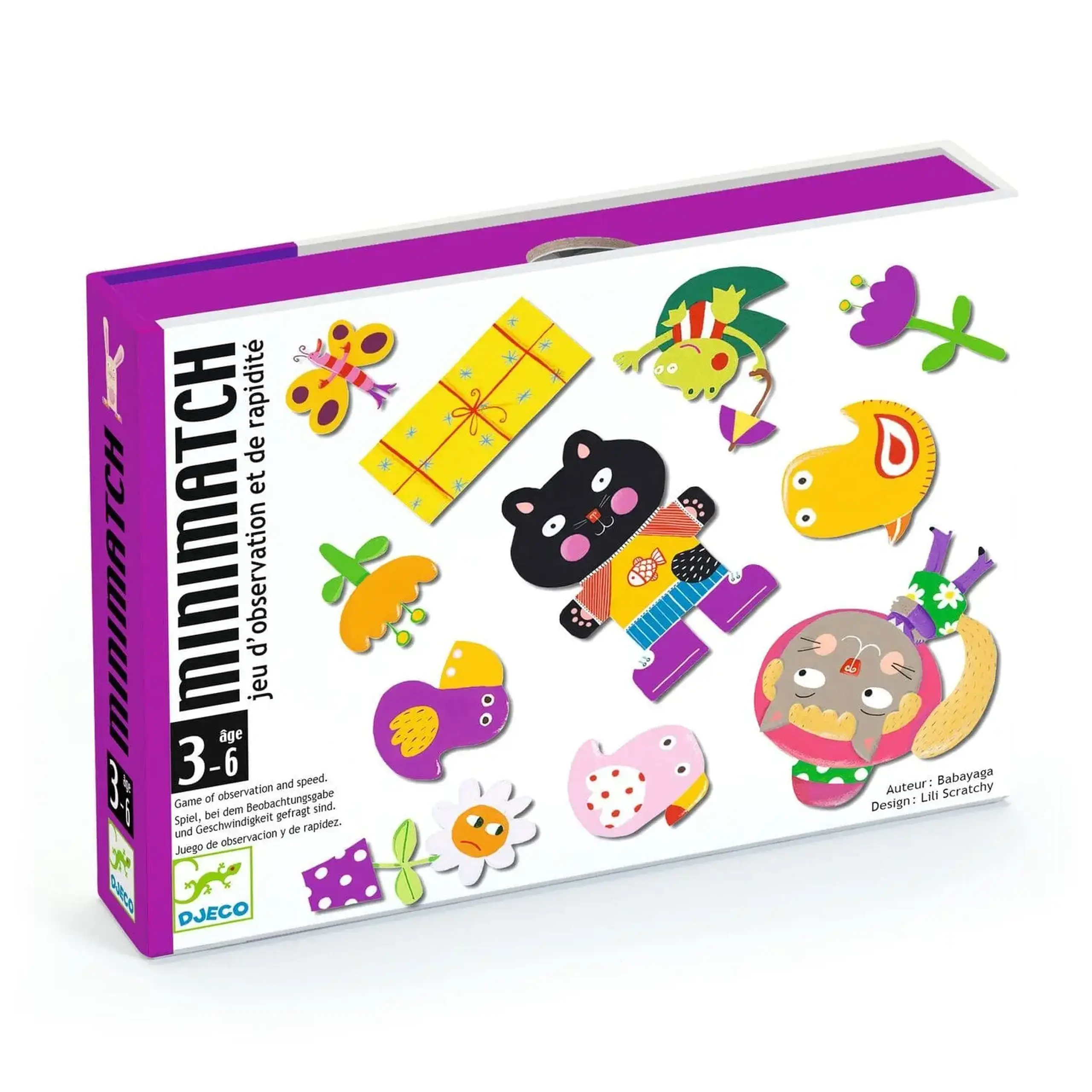 Joc de cărți MiniMatch — Djeco