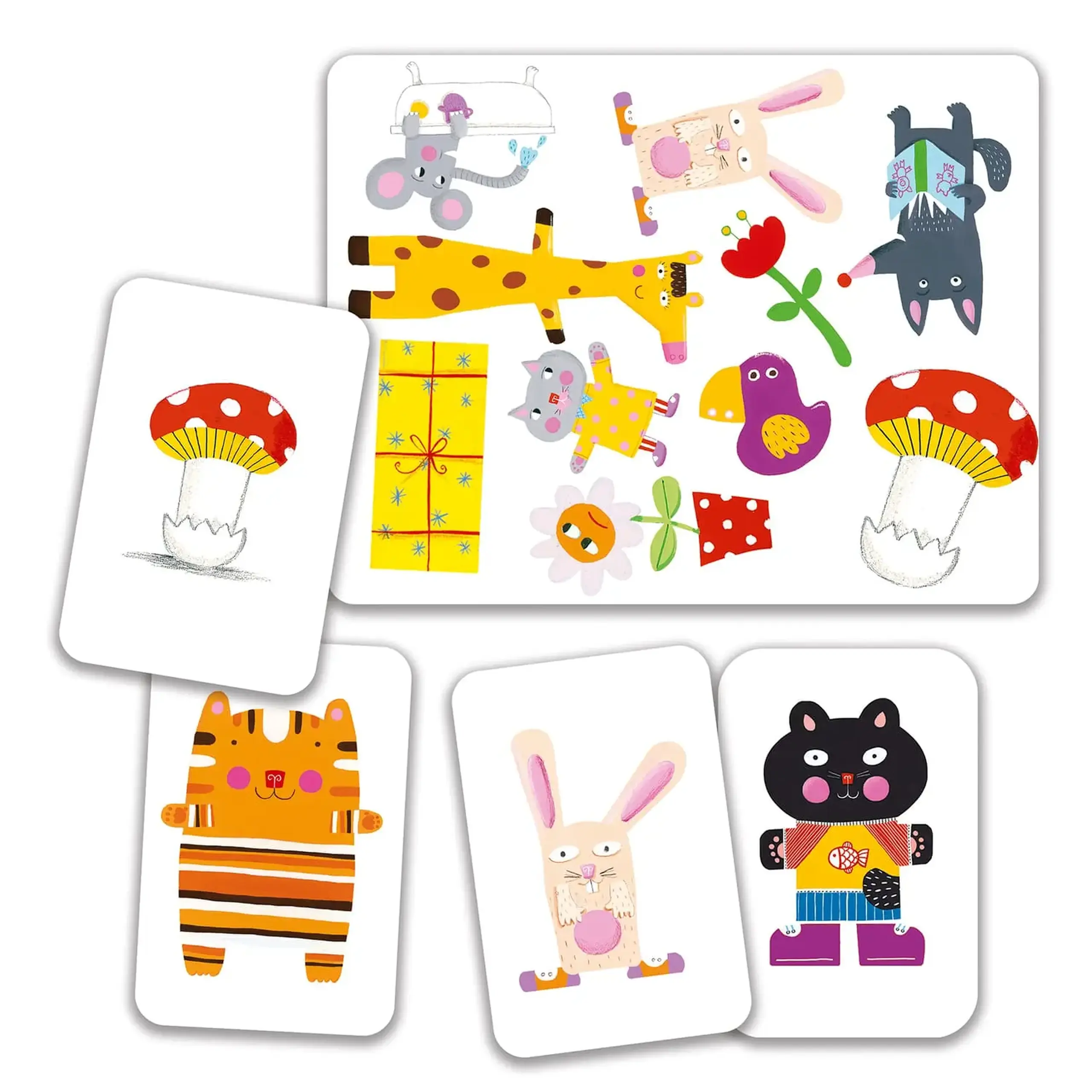 Joc de cărți MiniMatch — Djeco