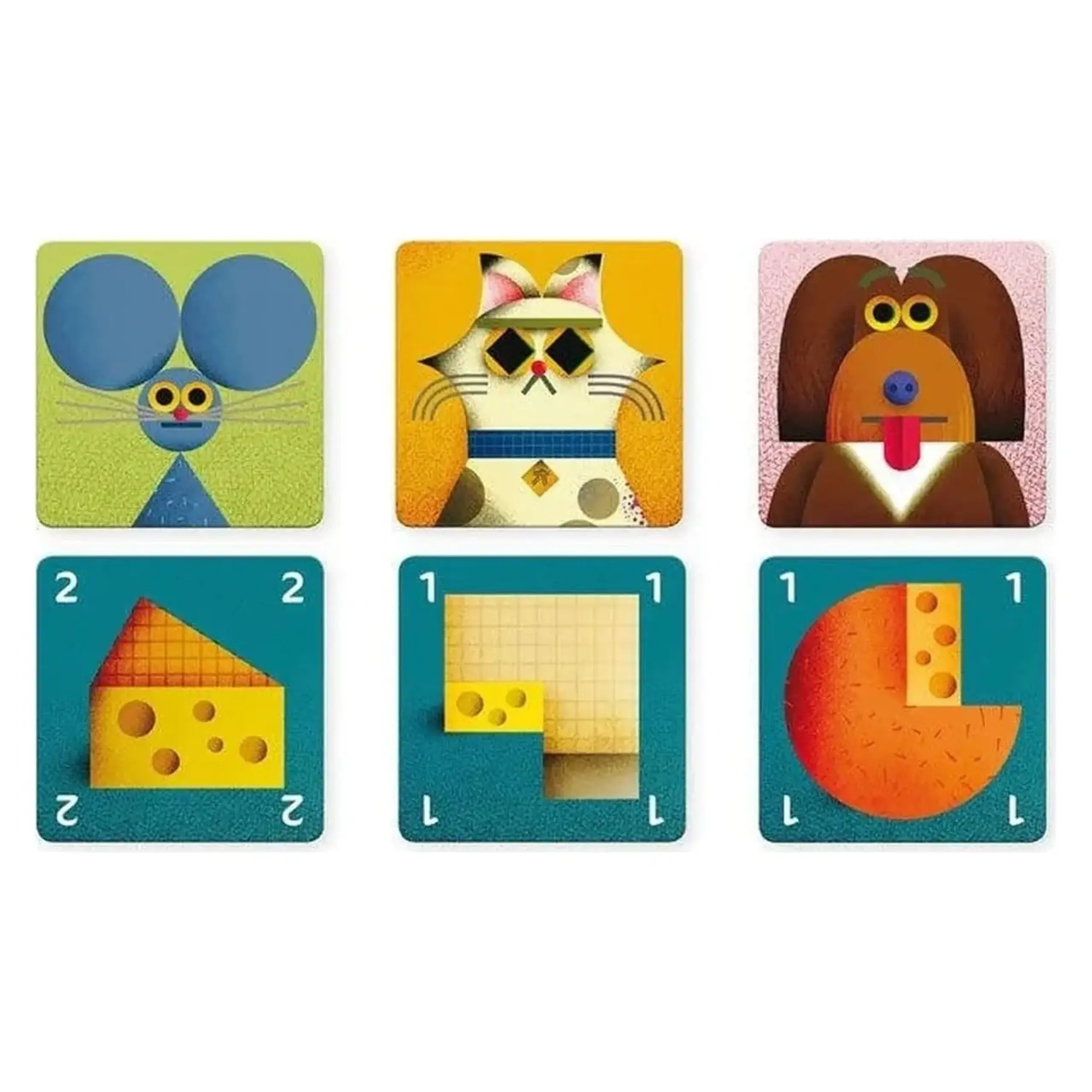 Joc de cărți Cheese Rescue — Djeco