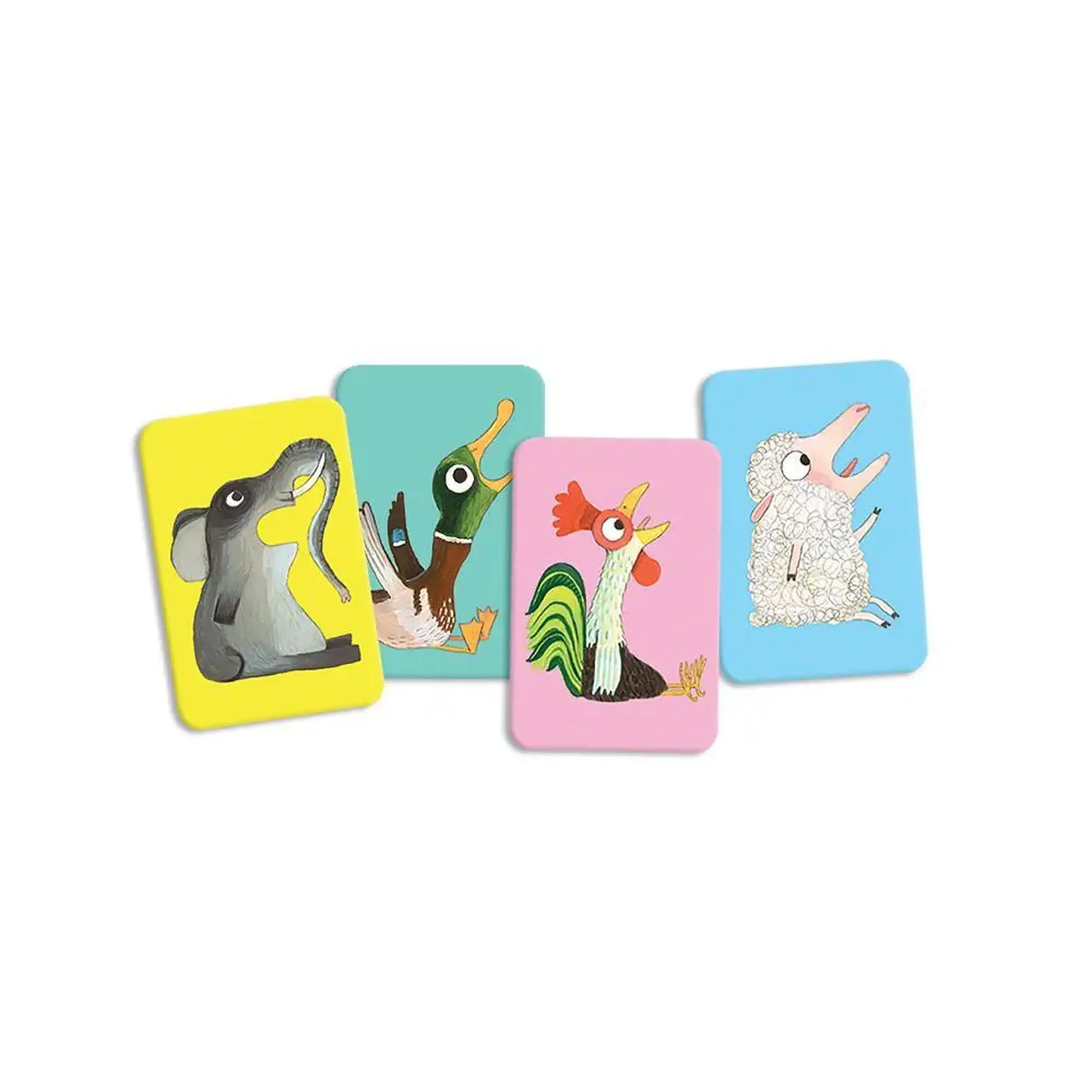 Joc de cărți „Sunetele animalelor” — Djeco