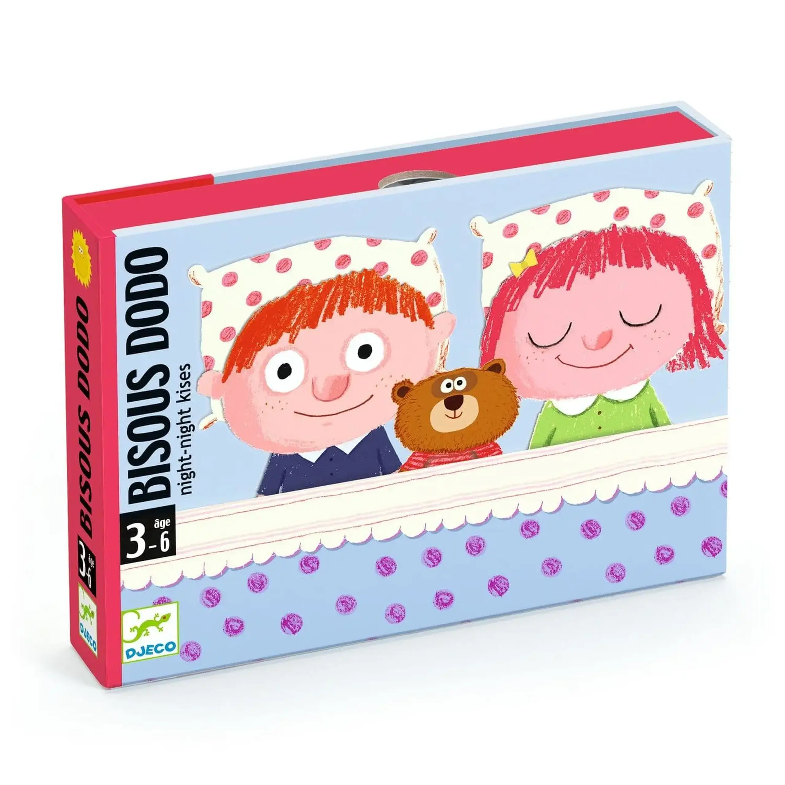 Joc de cărți Bisous Dodo — Djeco