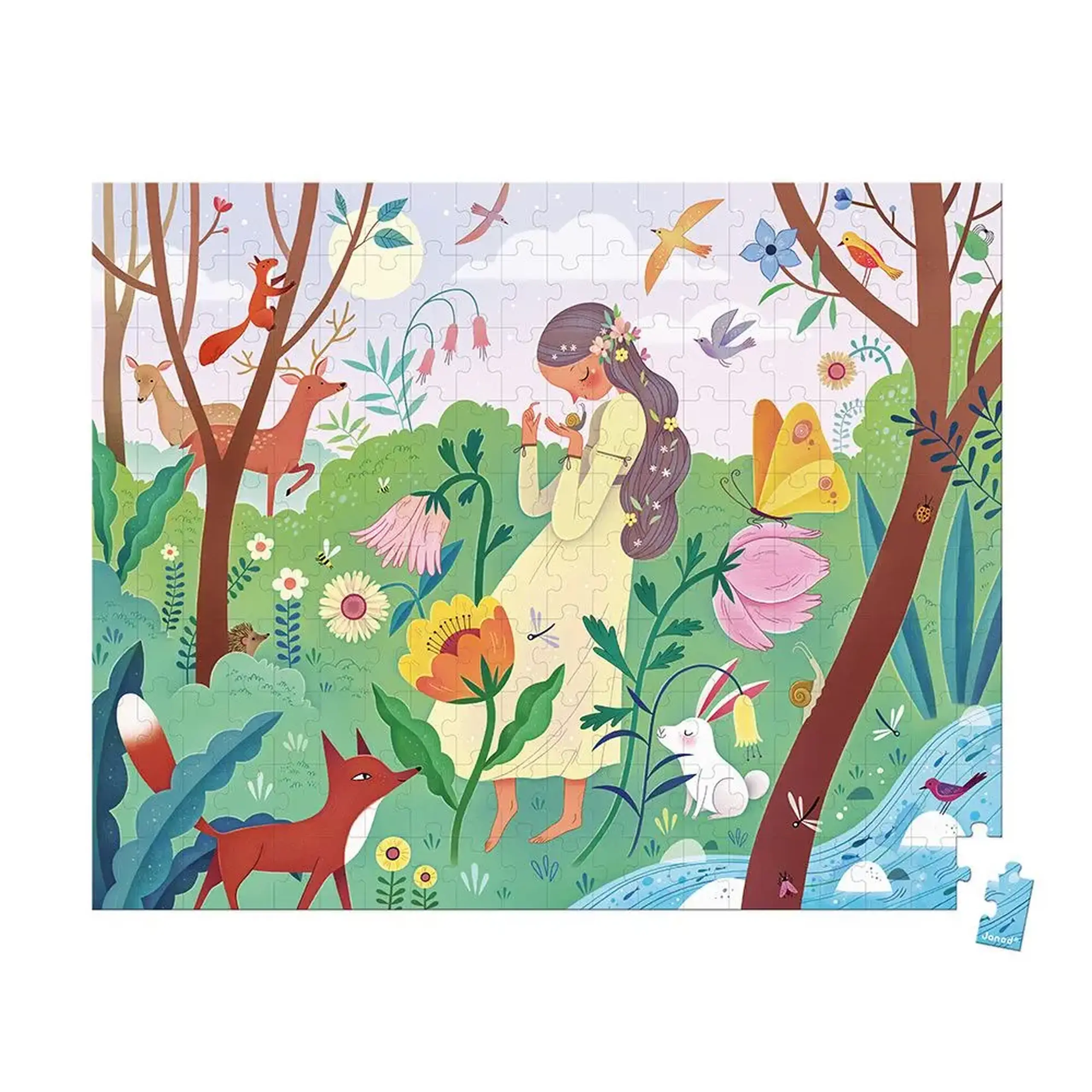 Puzzle „Mama Natură”, 200 de piese — Janod