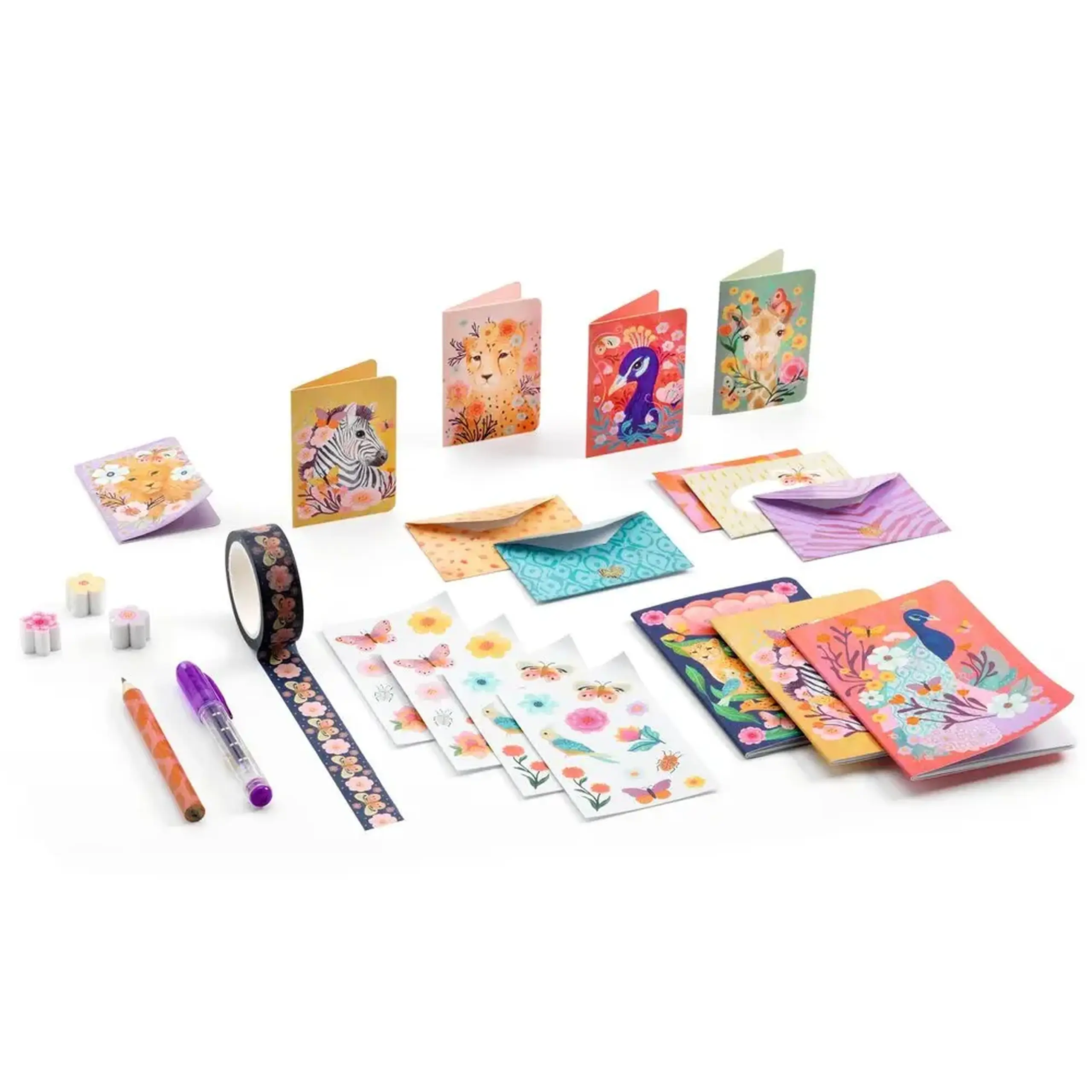 Mini set de papetărie Kendra — Djeco