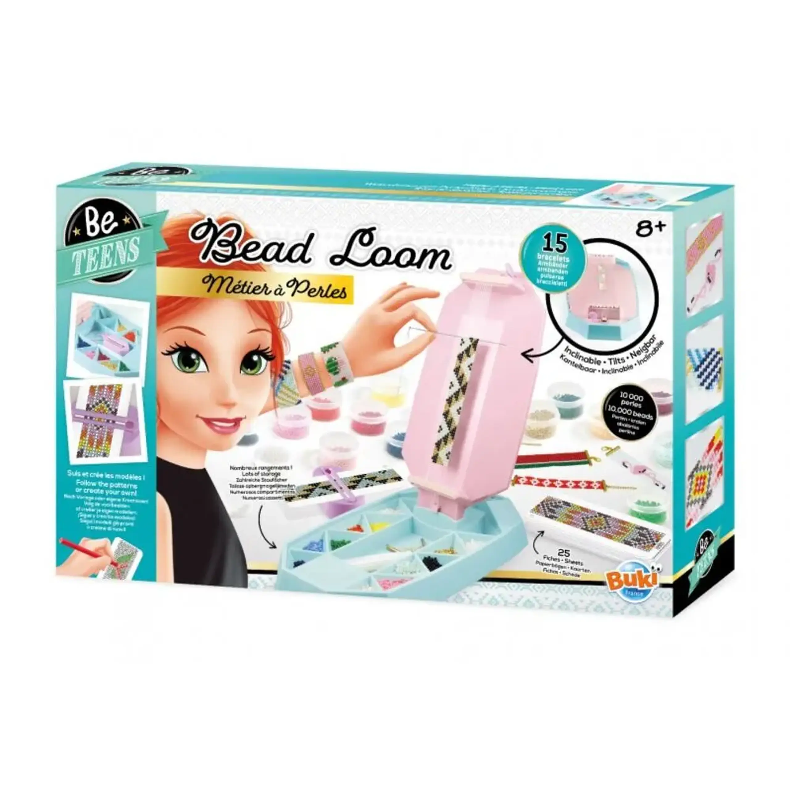Set cu război de țesut și 10.000 de mărgele — BUKI