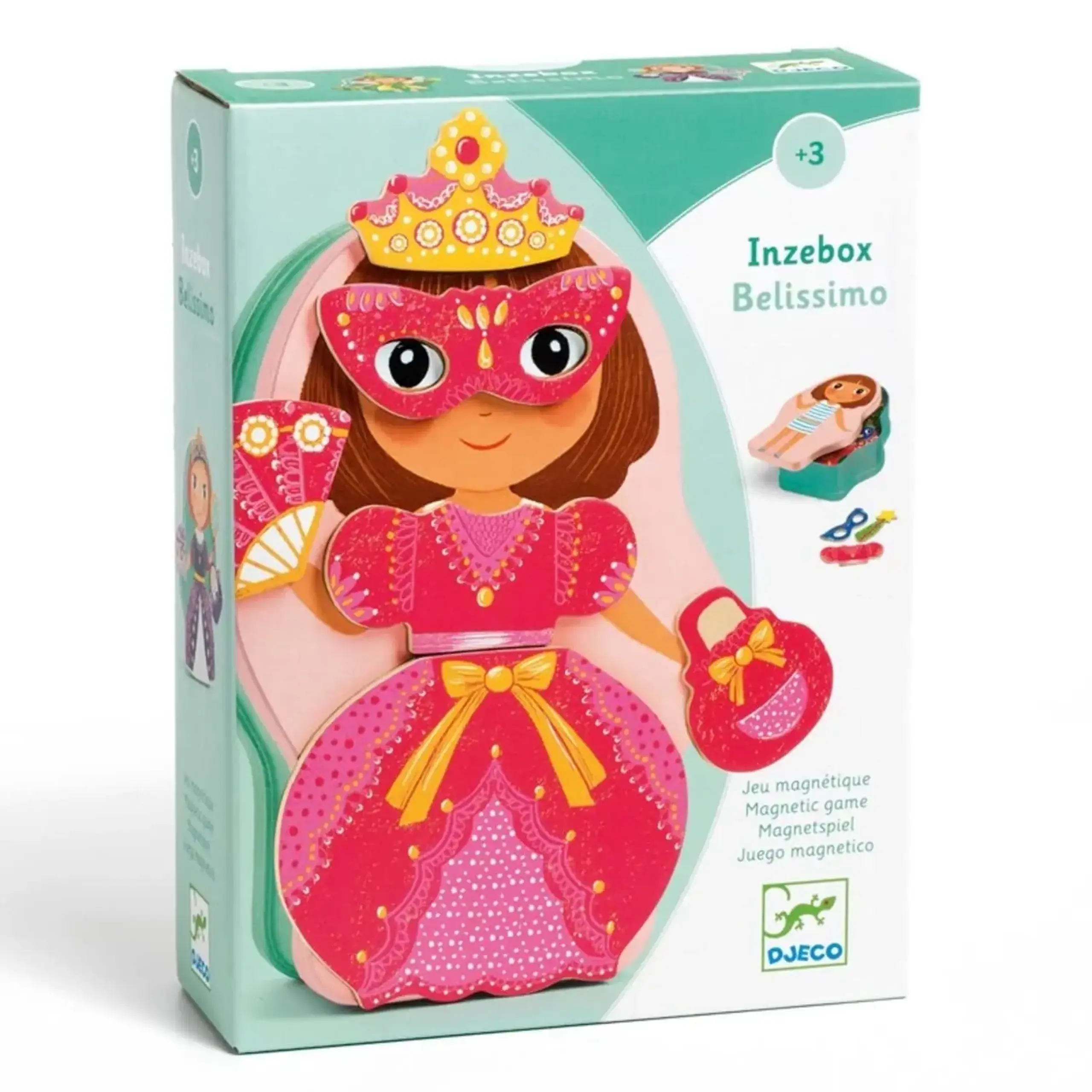 Set magnetic „Păpușa Belissimo” — Djeco