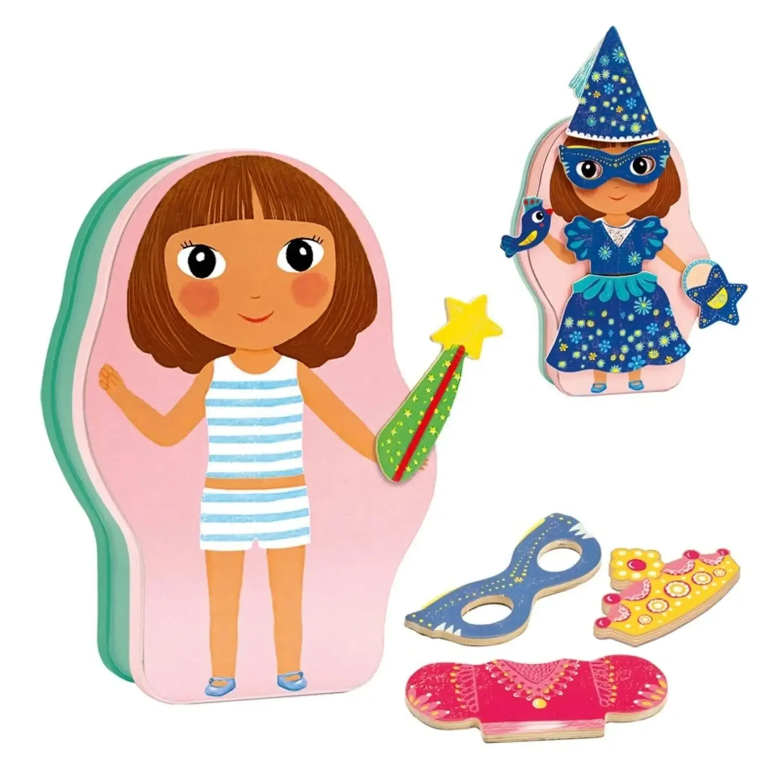 Set magnetic „Păpușa Belissimo” — Djeco