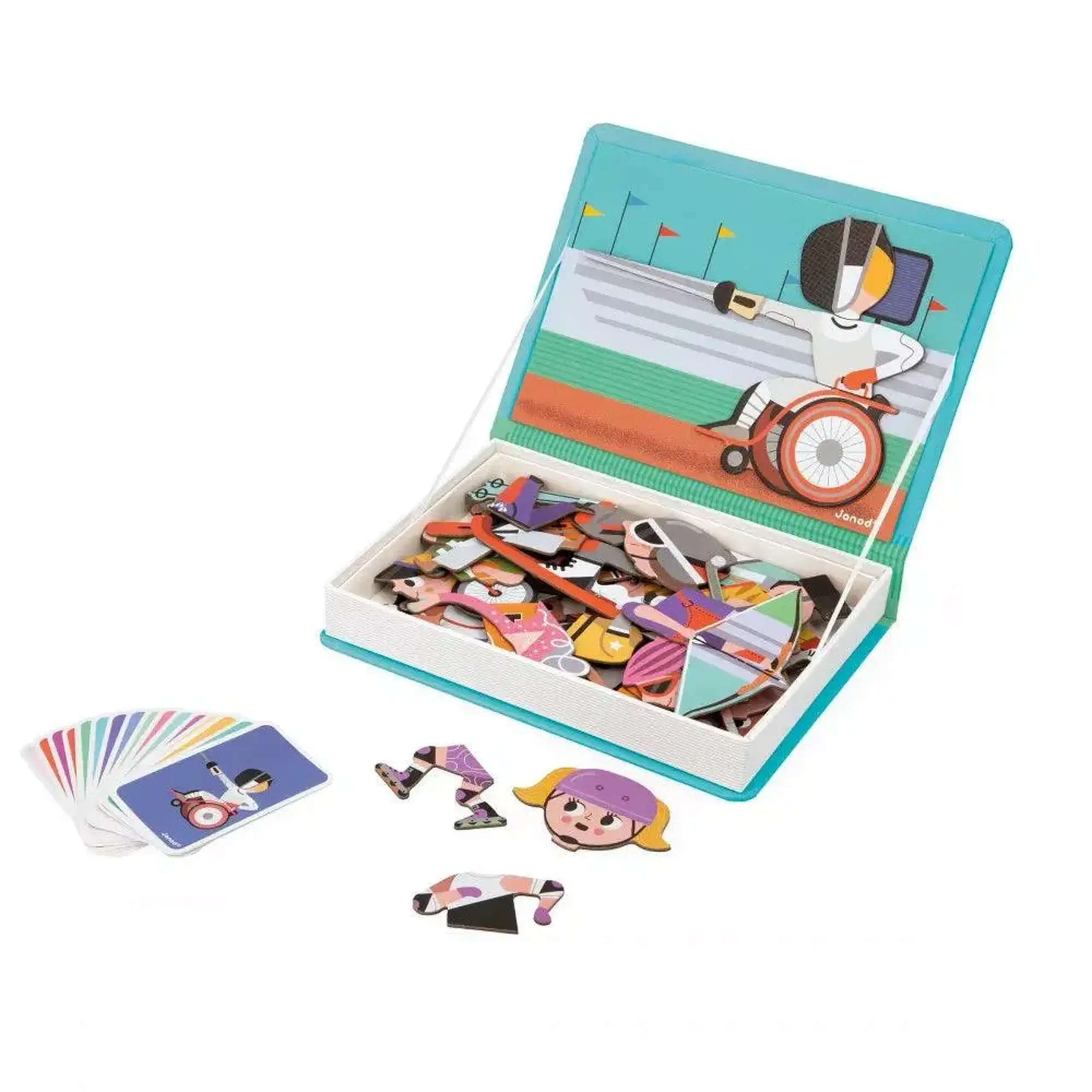 Carte magnetică Magneti’Book Sport — Janod