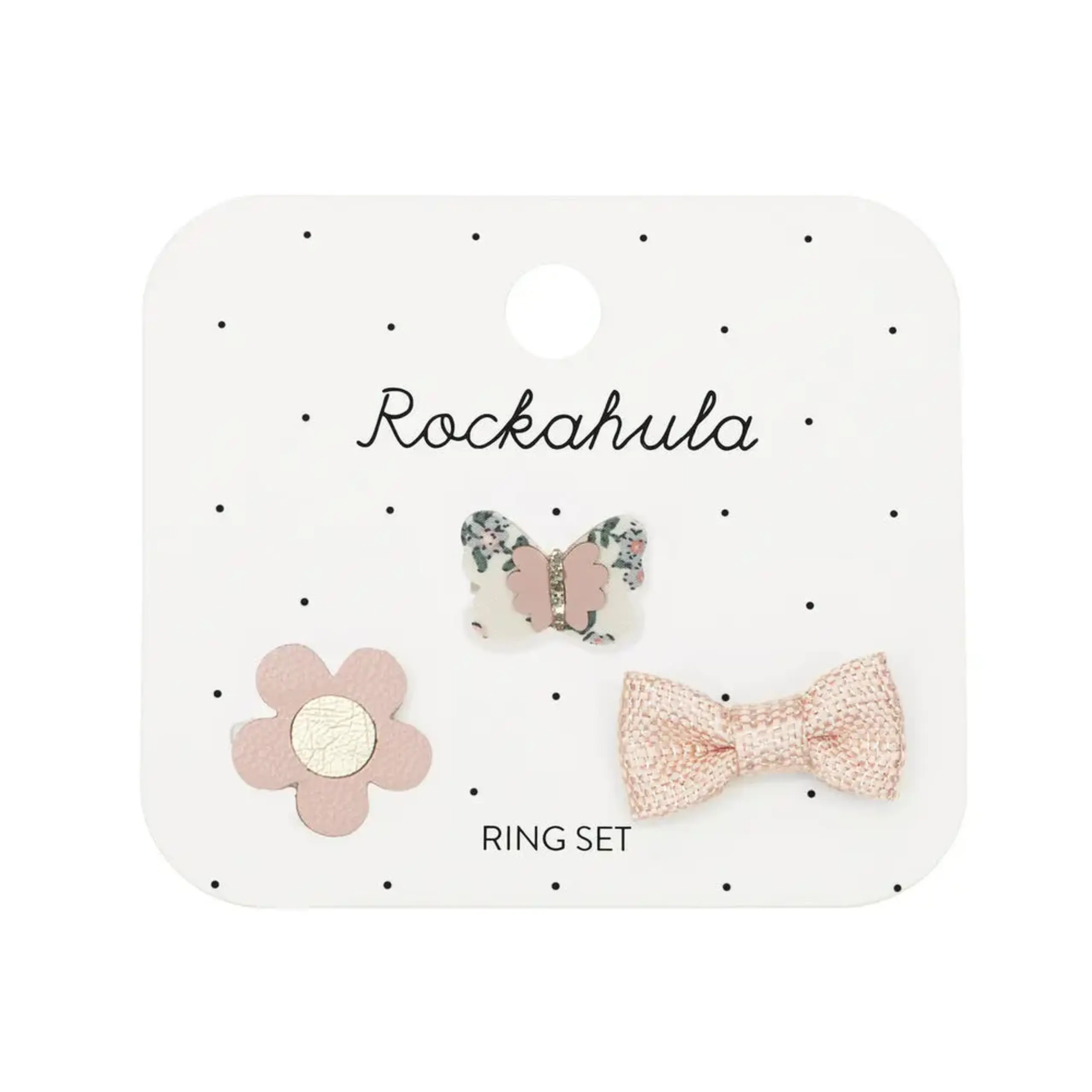 Set 3 inele Flora Butterfly — Rockahula Kids