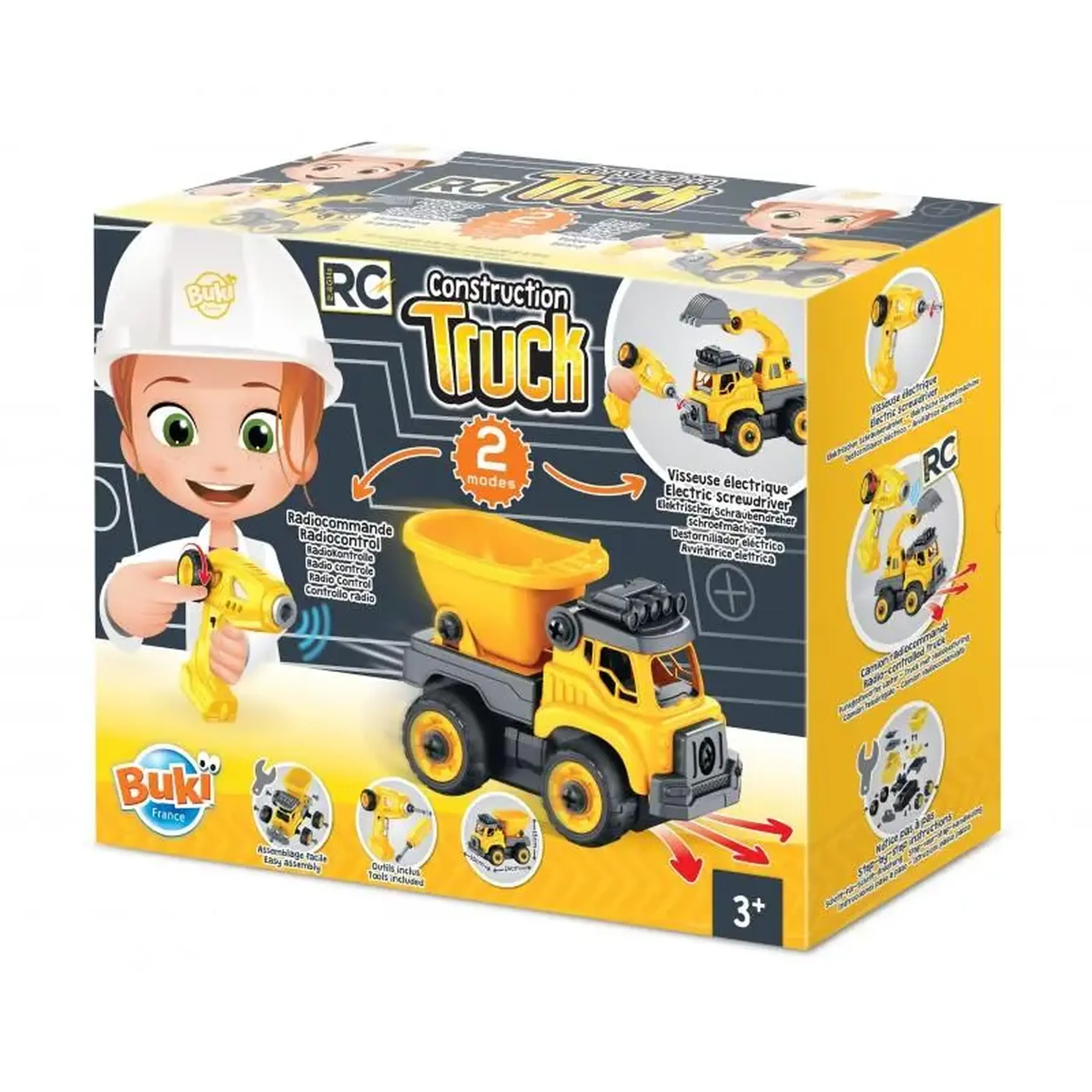 Camion de construcții RC — Buki