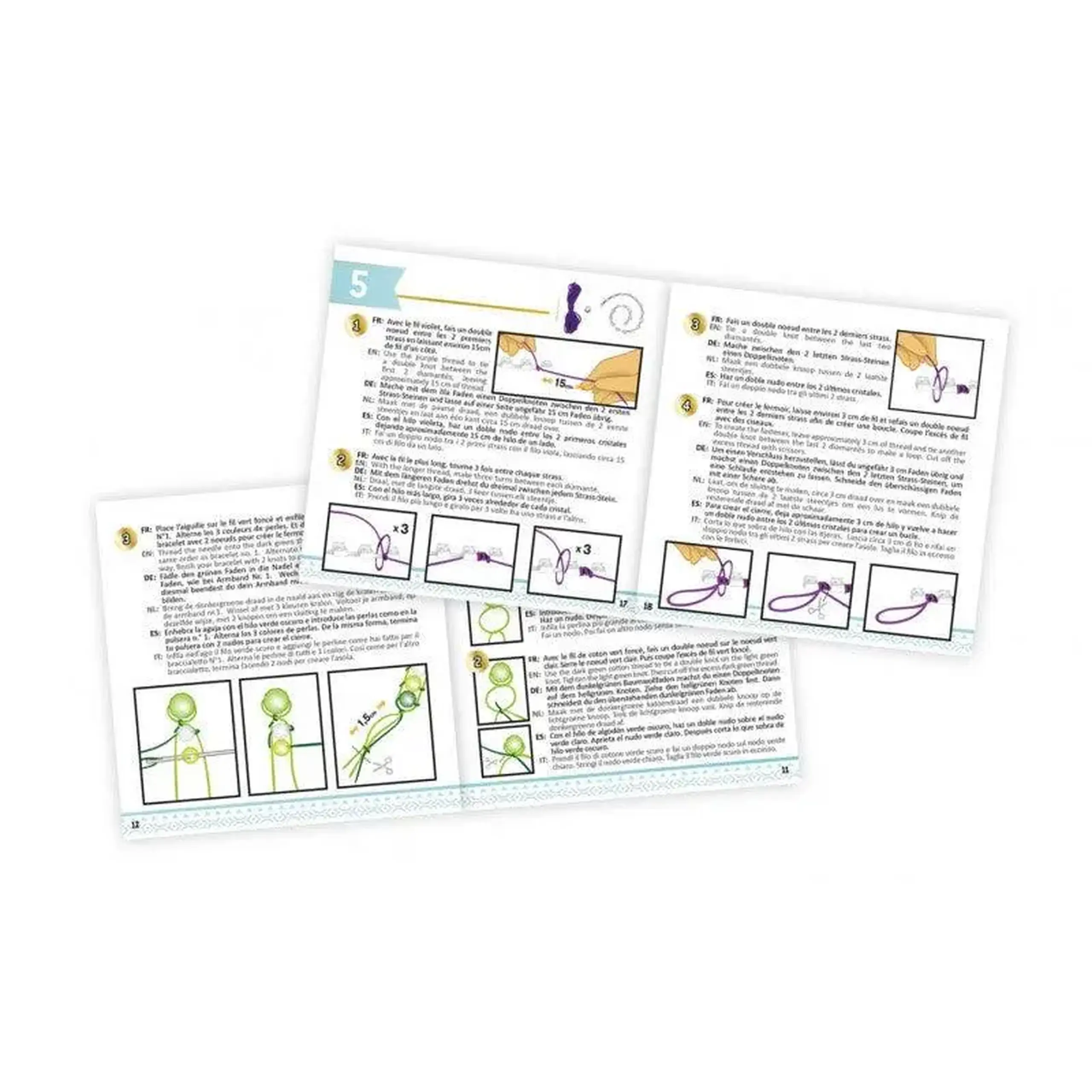Set pentru 5 brățări Wrap — BUKI