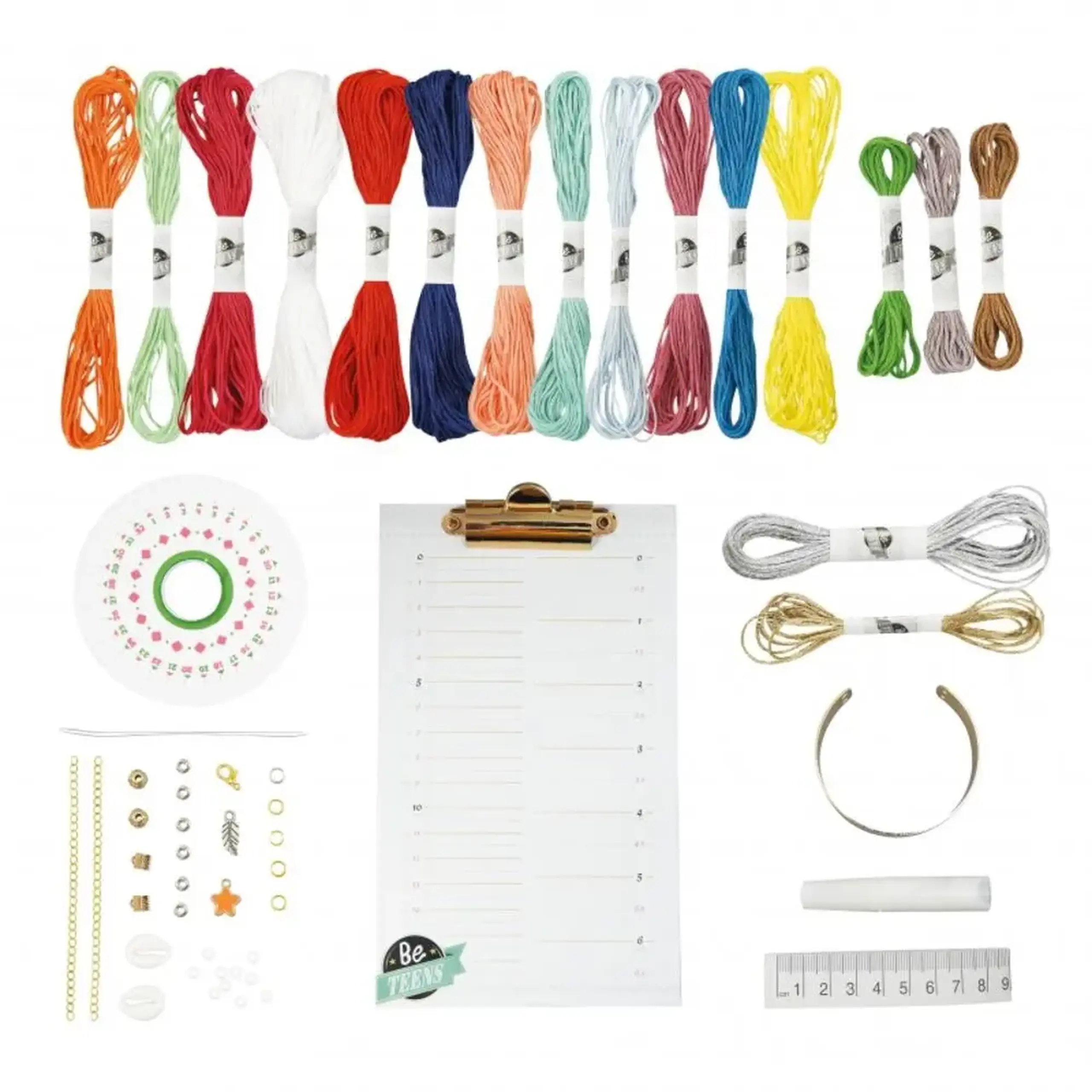 Set Deluxe pentru 15 brățări ale prieteniei — BUKI