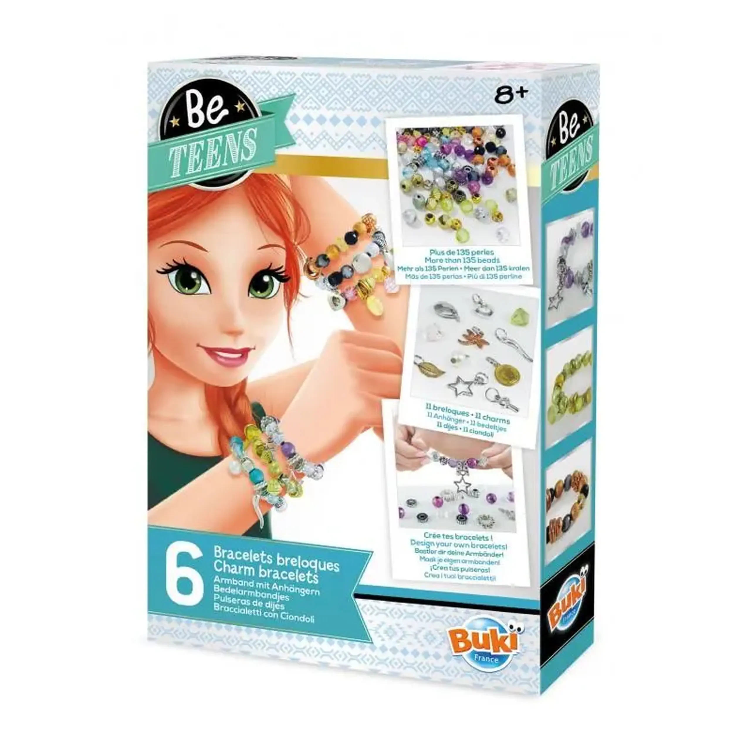 Set pentru 6 brățări cu pandantive — BUKI