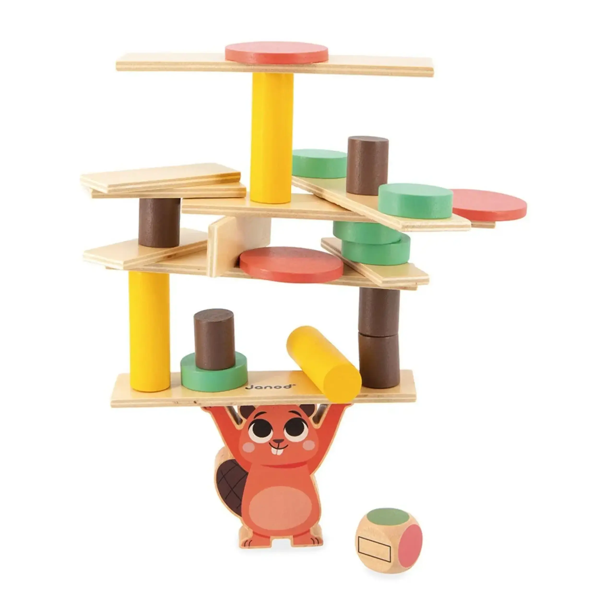 Janod Box cu 4 jocuri educative — 36 luni