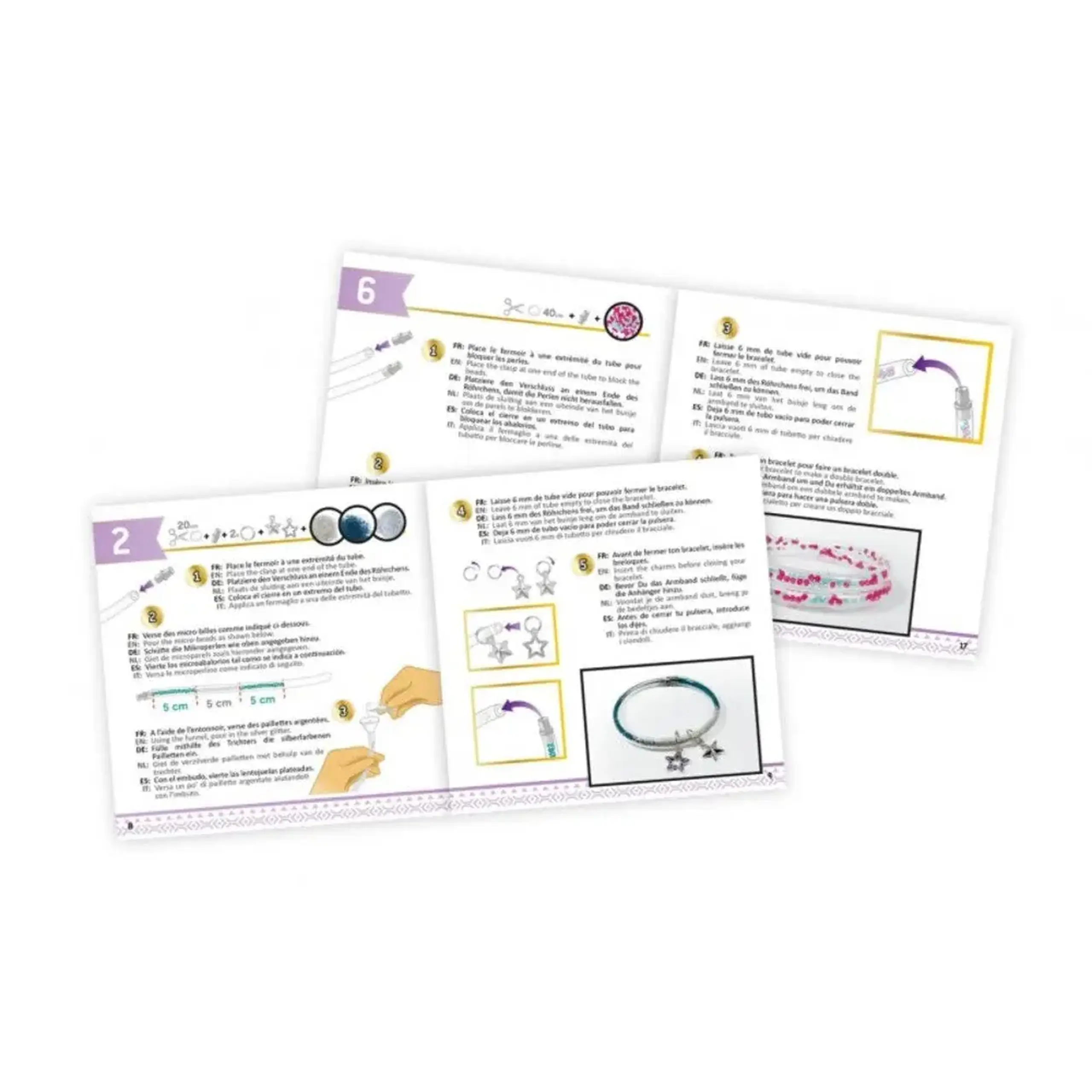 Set pentru 7 bijuterii cu paiete — BUKI