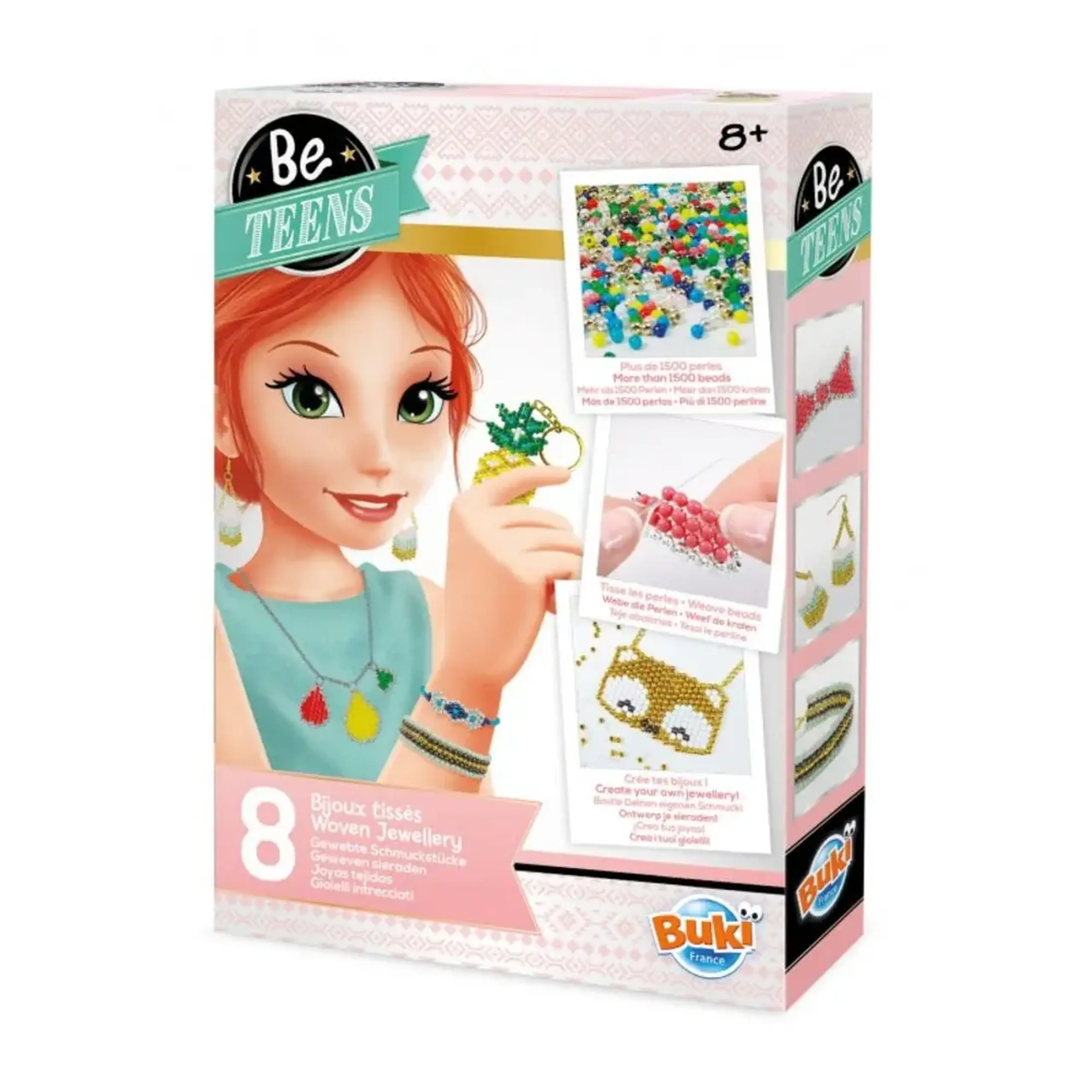 Set pentru 8 bijuterii Brick Stitch — BUKI