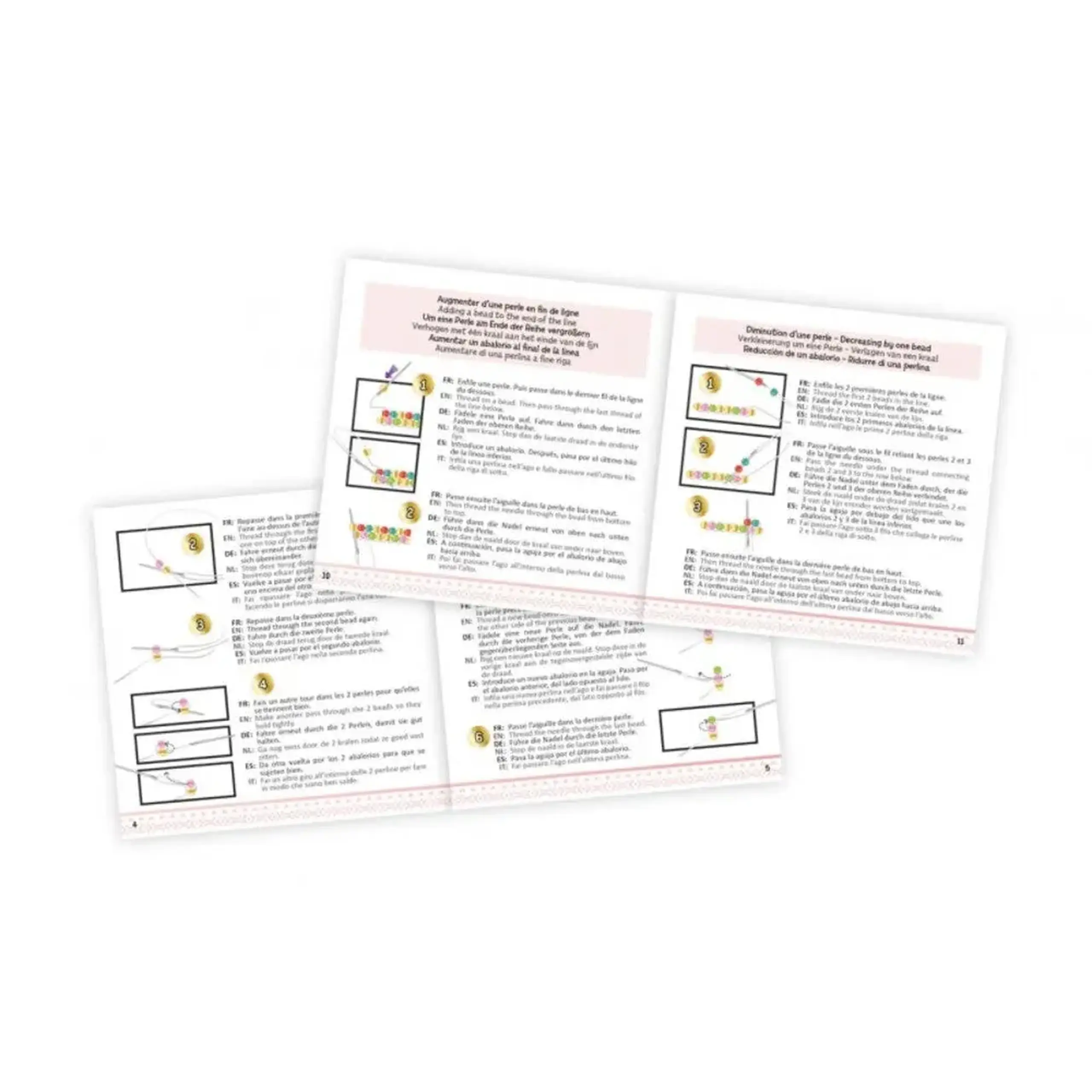 Set pentru 8 bijuterii Brick Stitch — BUKI
