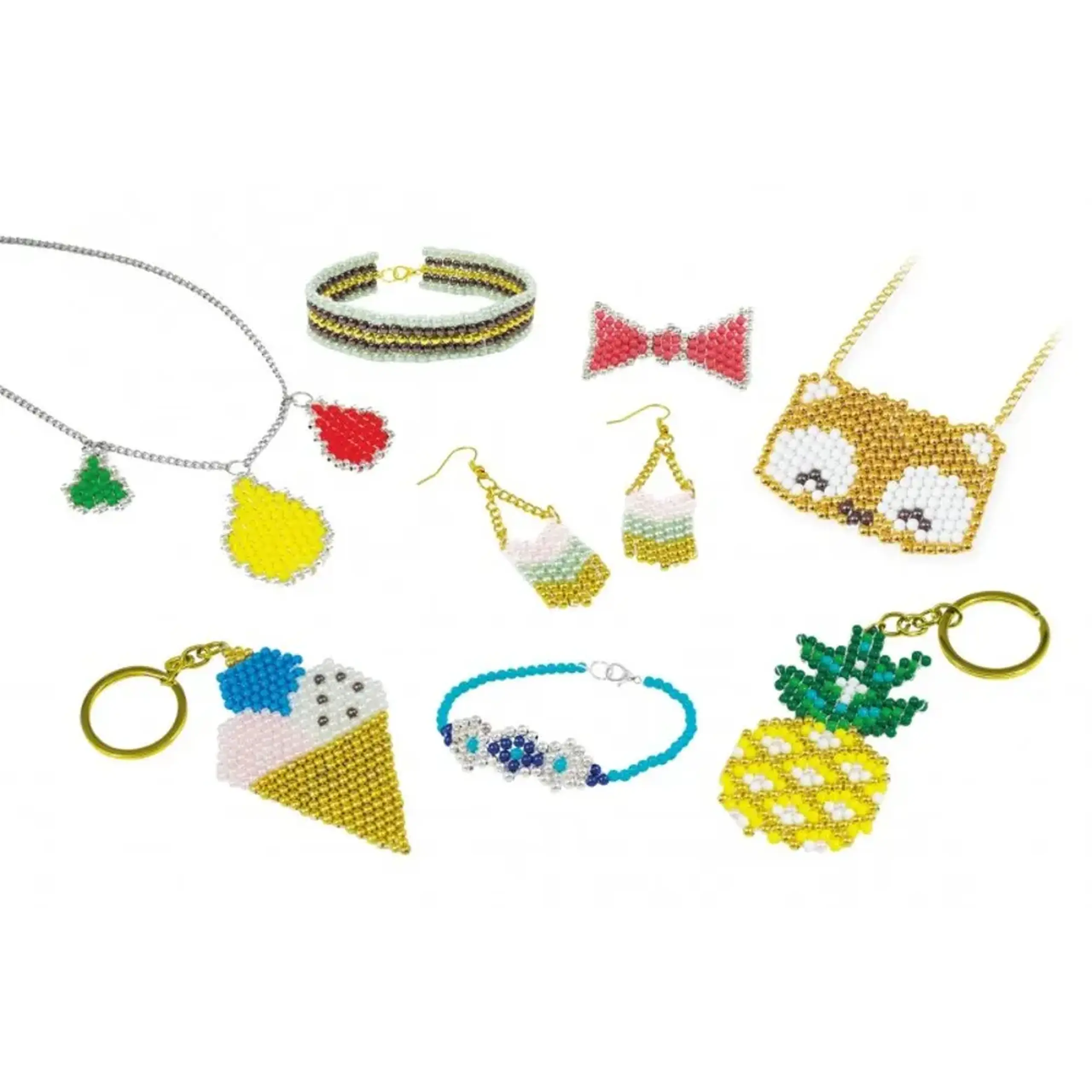Set pentru 8 bijuterii Brick Stitch — BUKI