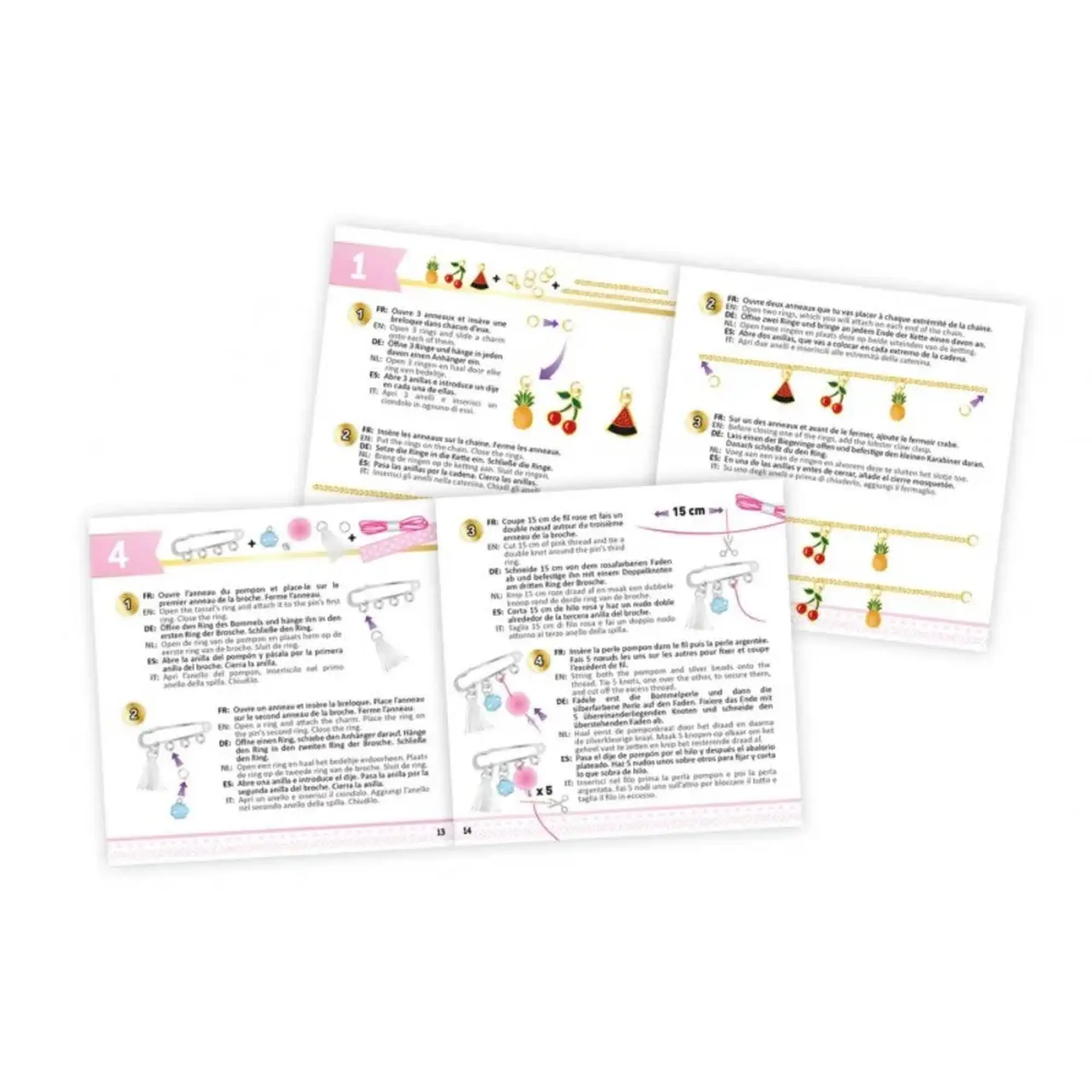Set pentru 4 bijuterii Kawaii — BUKI