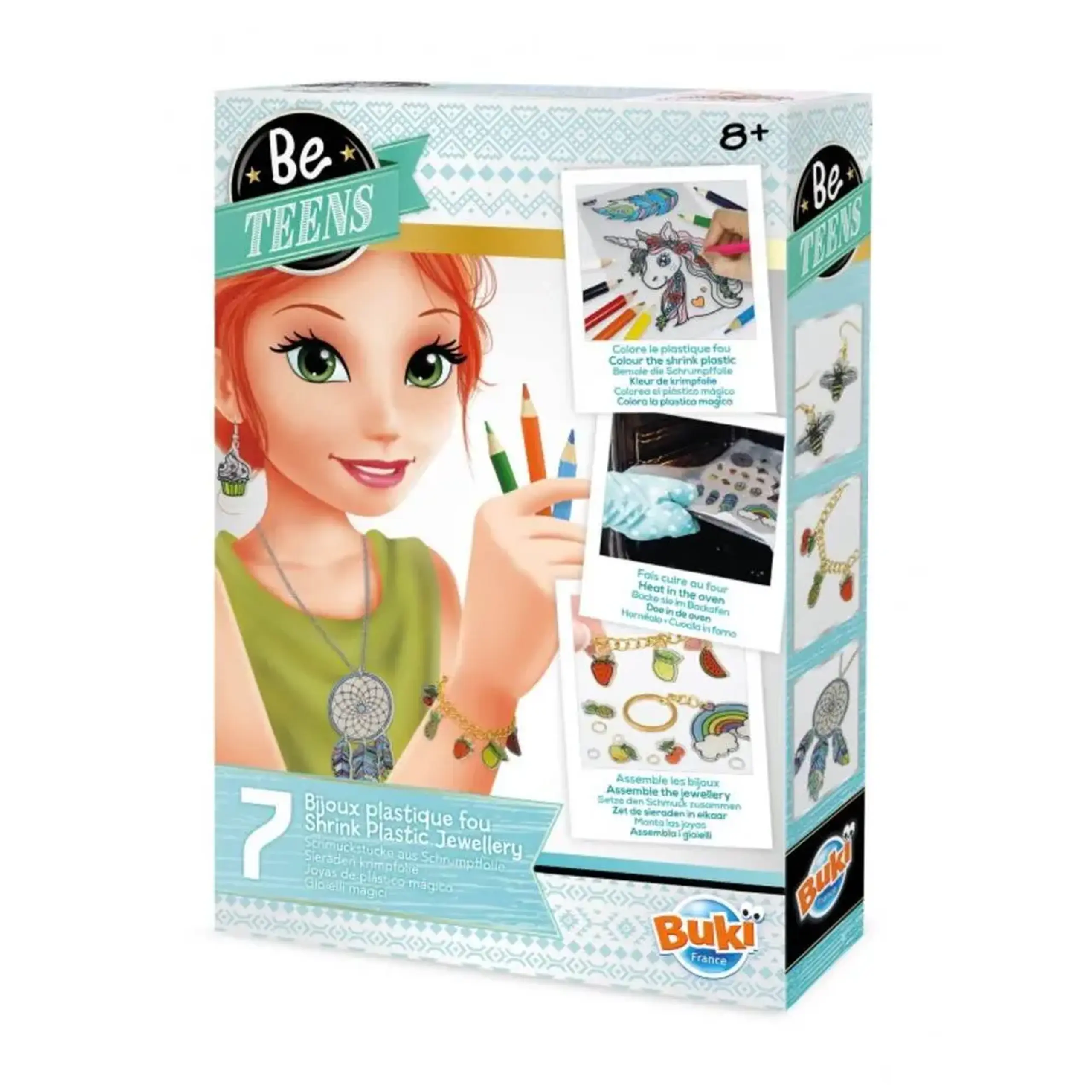 Set pentru 7 bijuterii din plastic termocontractabil — BUKI