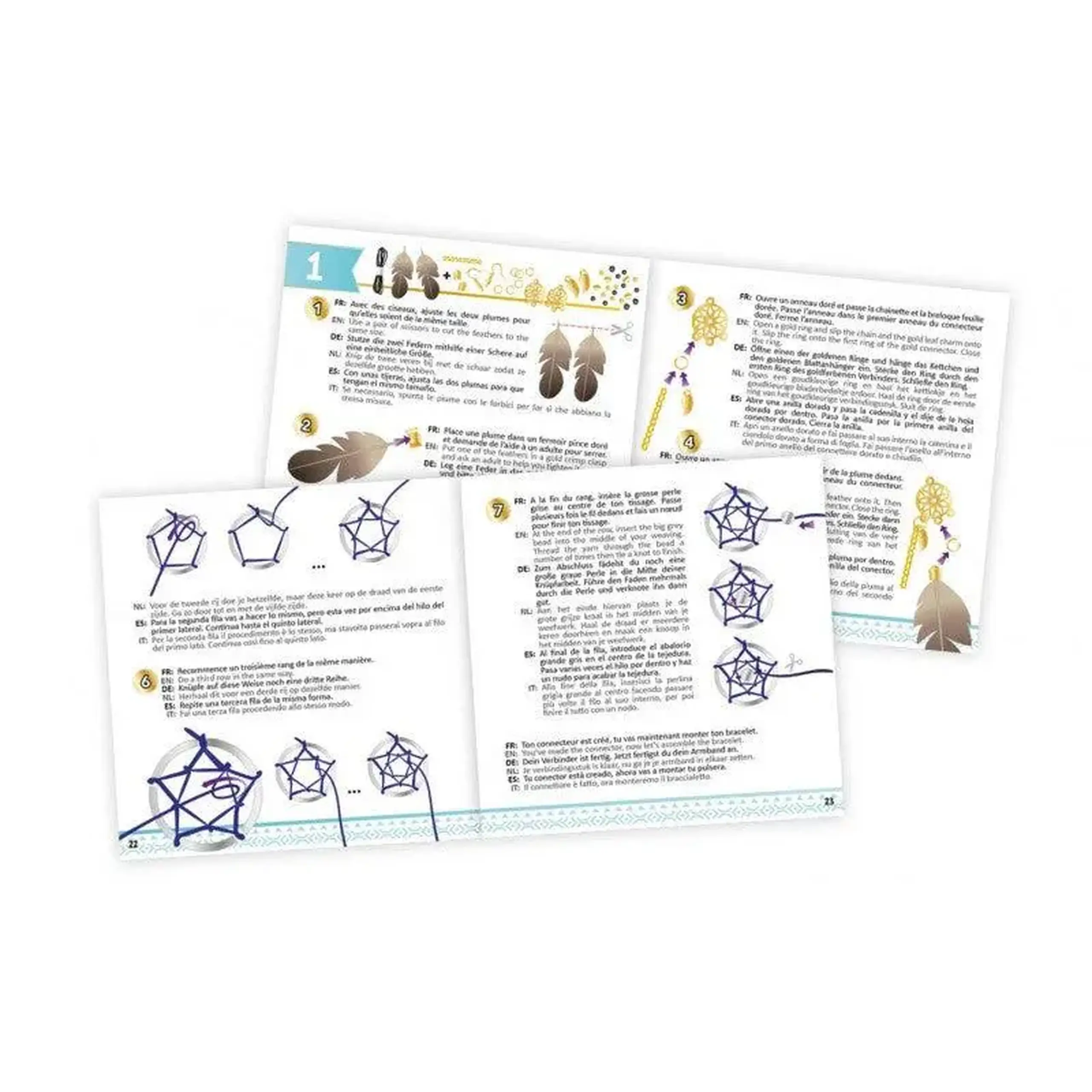 Set pentru 5 bijuterii Dreamcatcher — BUKI