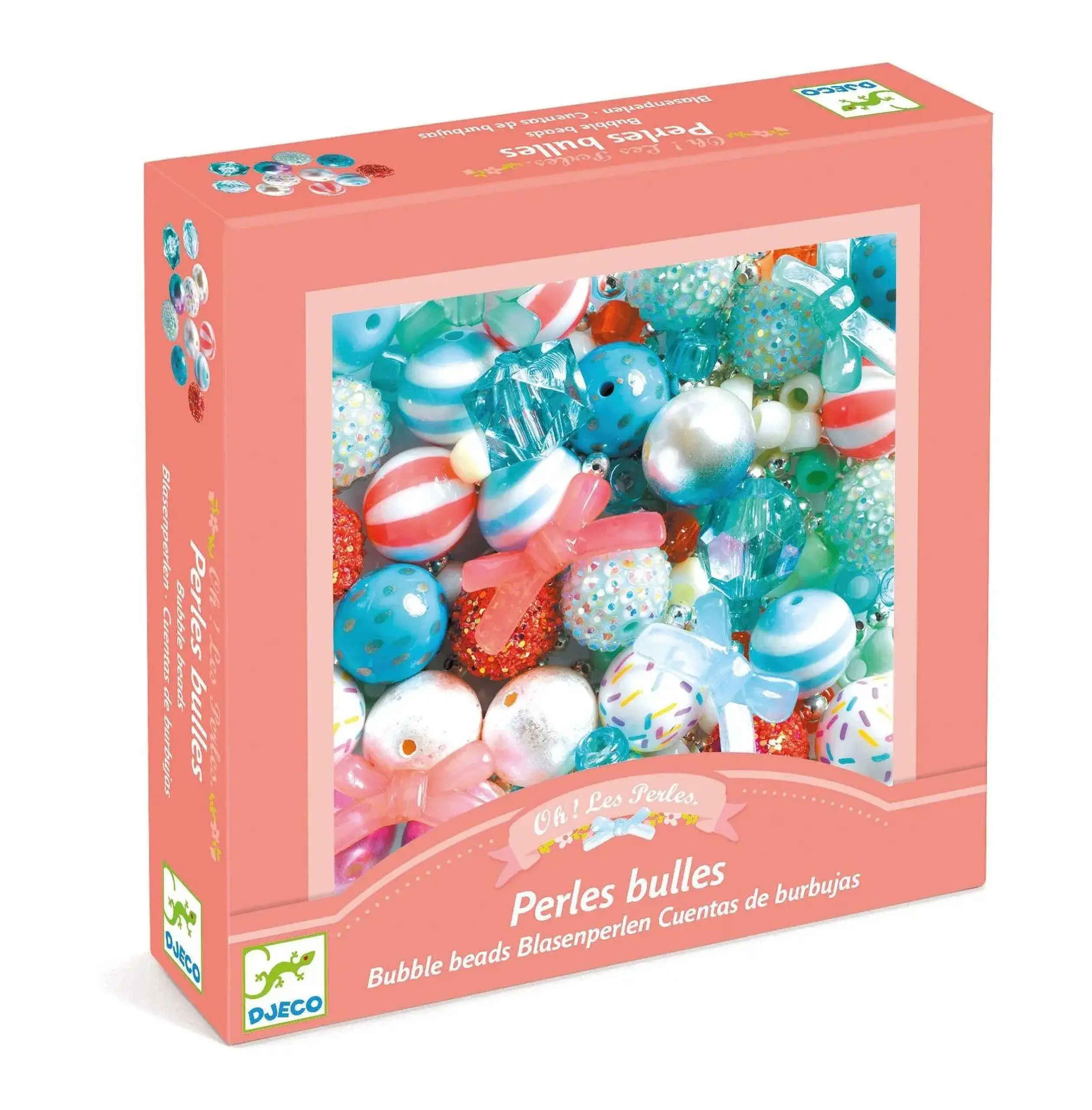 Set de mărgele Perles Bulles Argent — Djeco