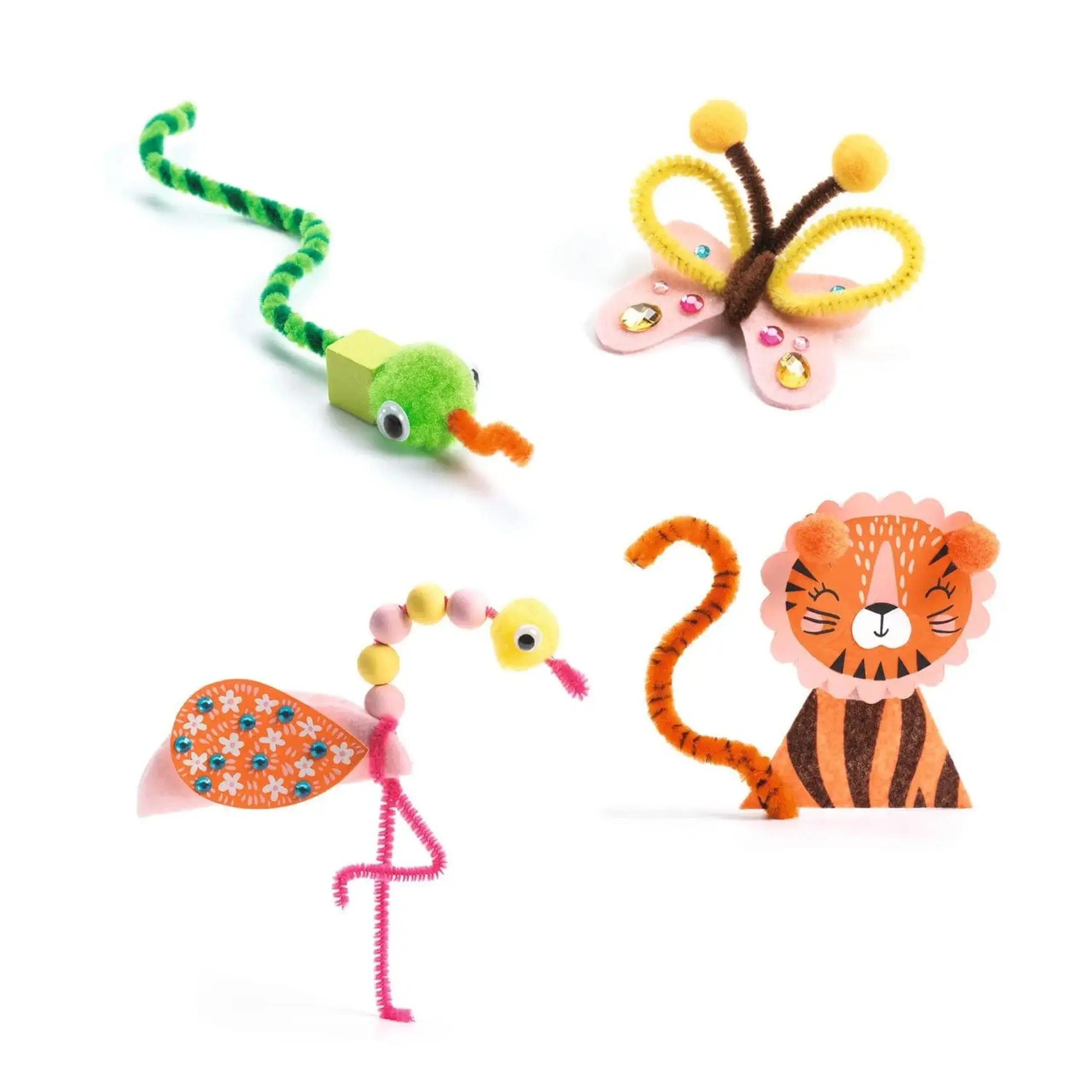Cutie creativă Animalele junglei — Djeco